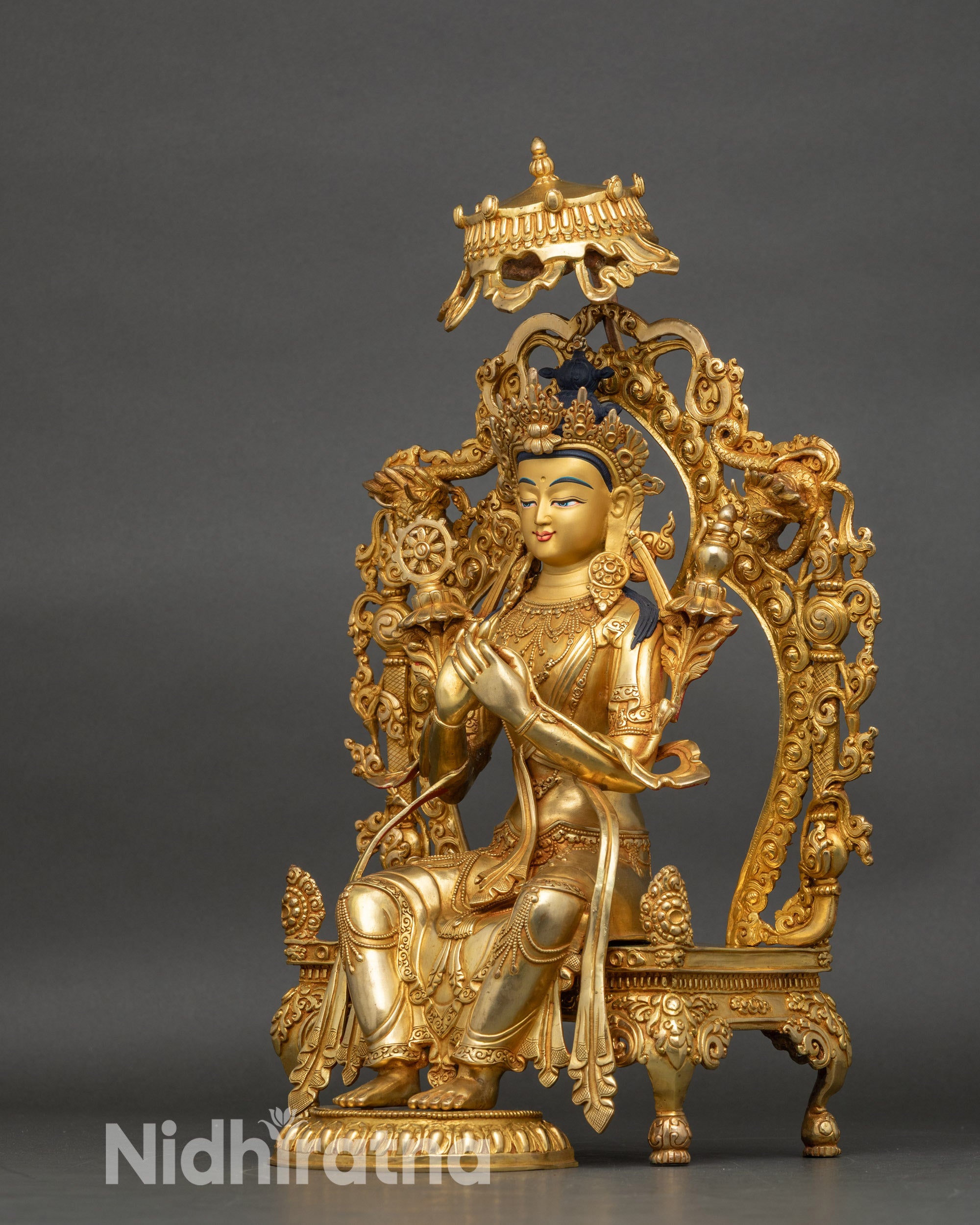 Traditional Handmade Maitreya Buddha - A Symbol of Loving Kindness