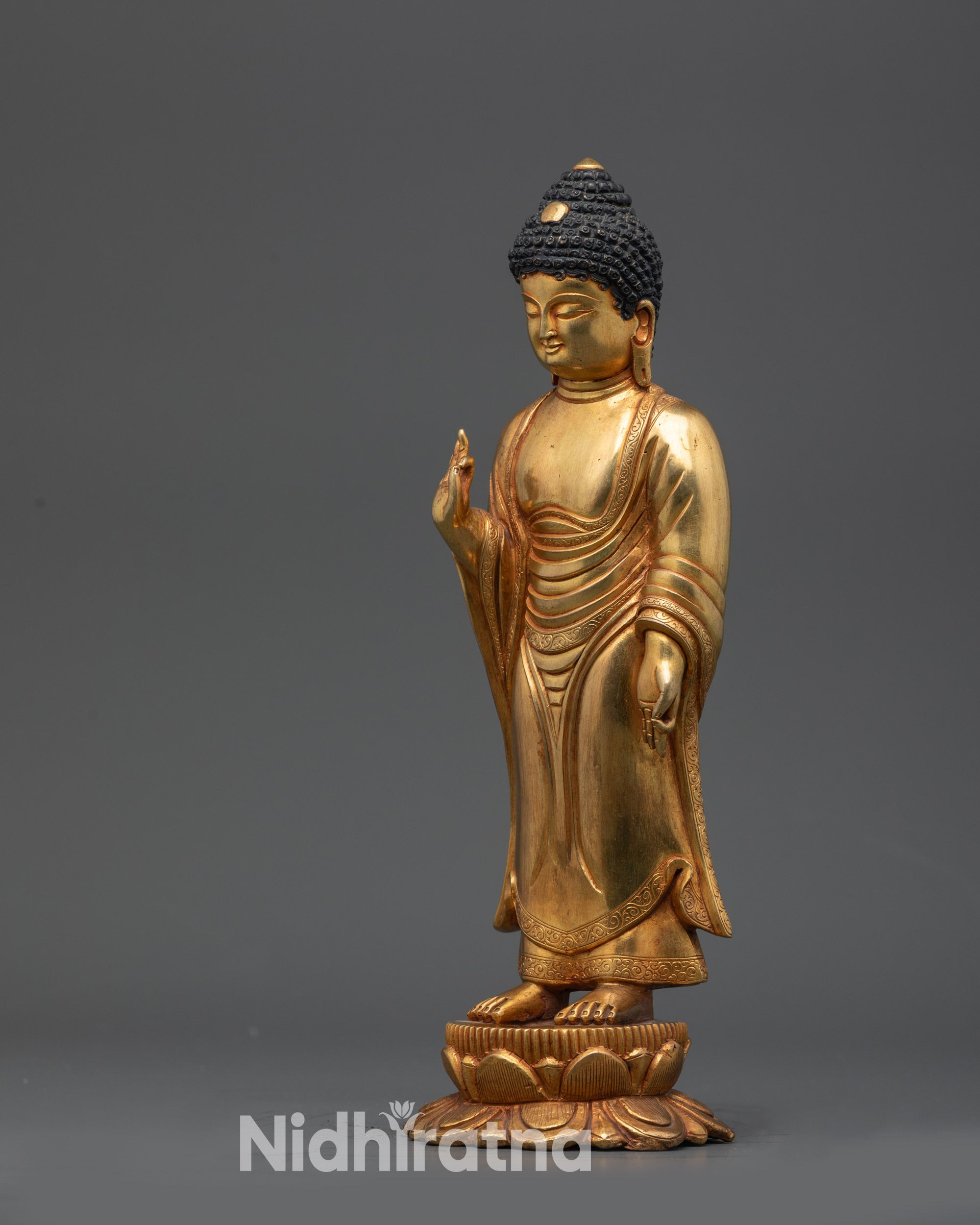 Standing Shakyamuni Buddha Statue – Siddhartha Gautama Figure