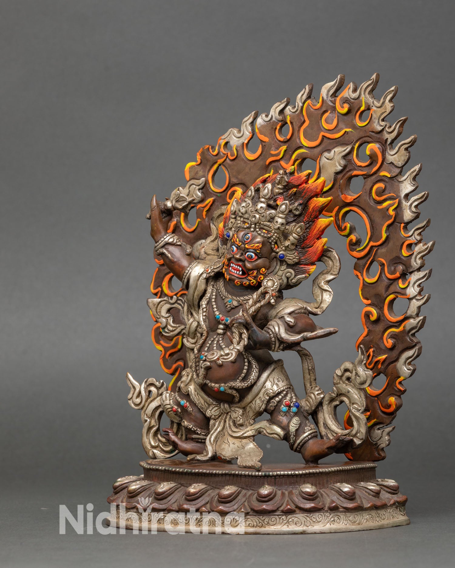 Vajrapani Statue | Handmade Buddhist Protector from Nepal