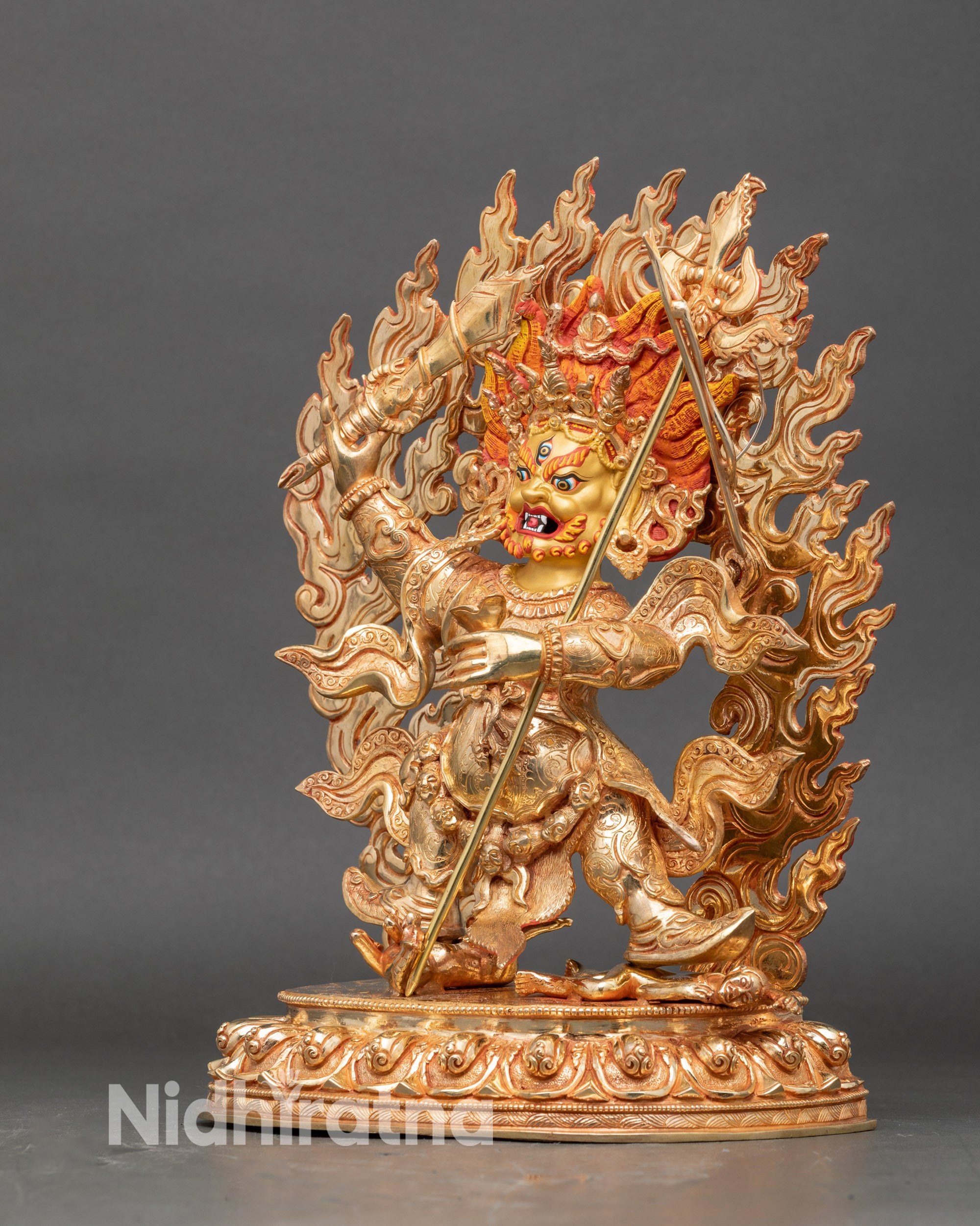 Begtse Chen Sculpture – Handmade Himalayan Copper Art