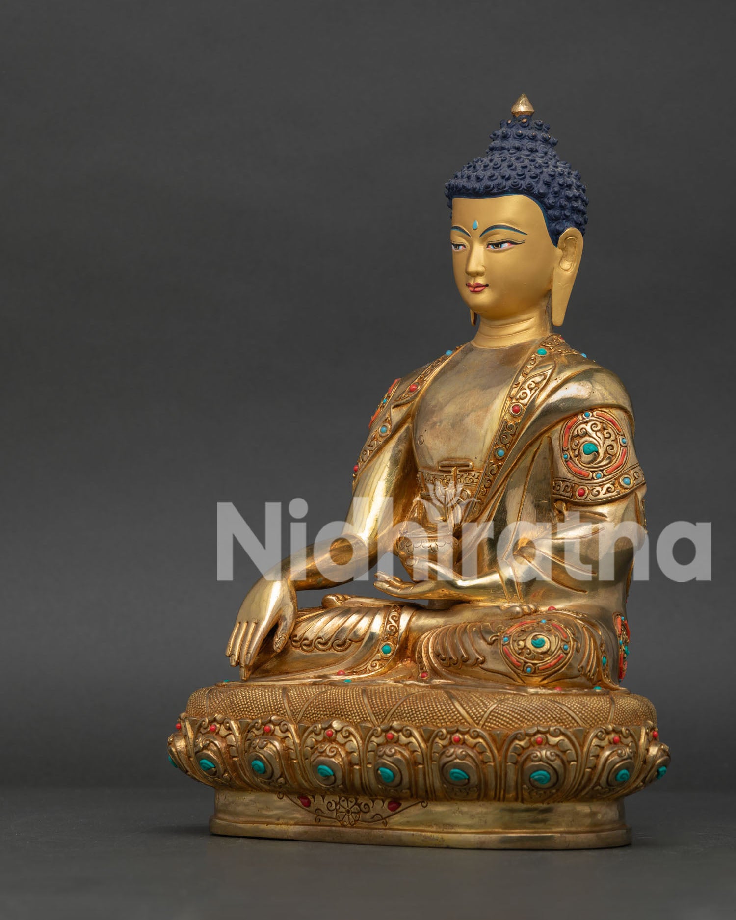 Buddha Shakyamuni Statue | Traditional Buddhist Art