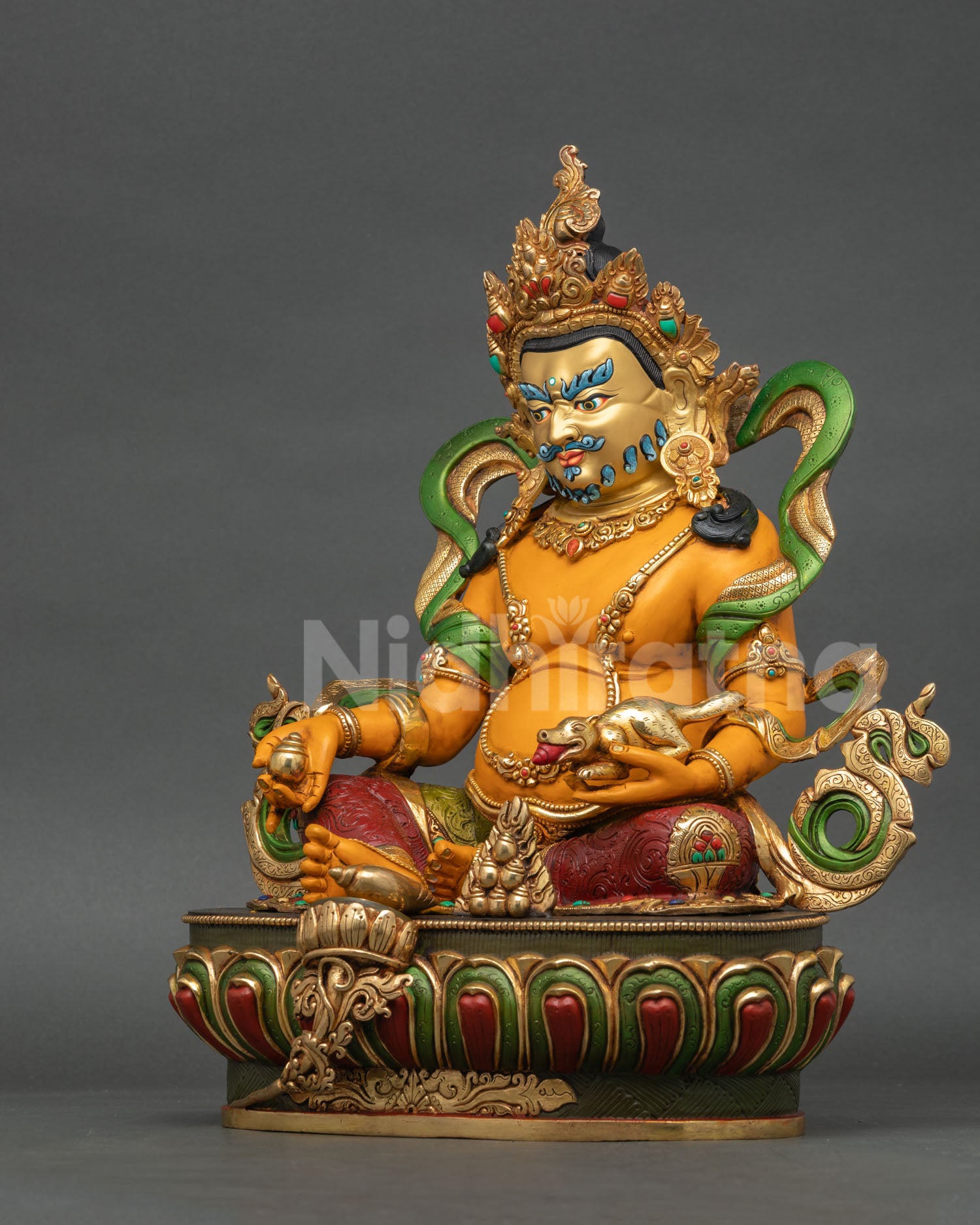 Dzambhala Statue | Buddhist Wealth and Fortune Deity