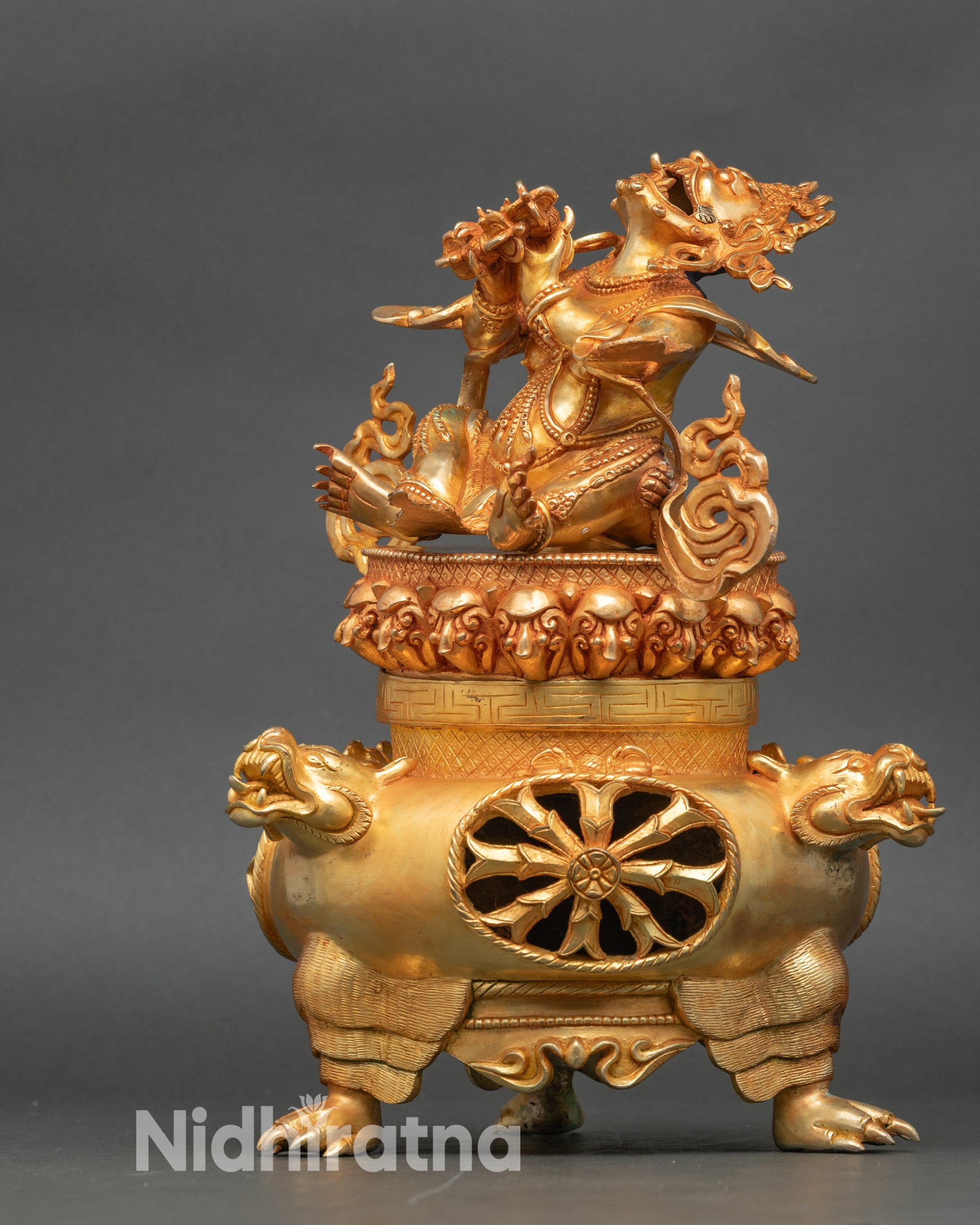 Dorje Khandro Sculptur | Handmade Copper Buddhist Art