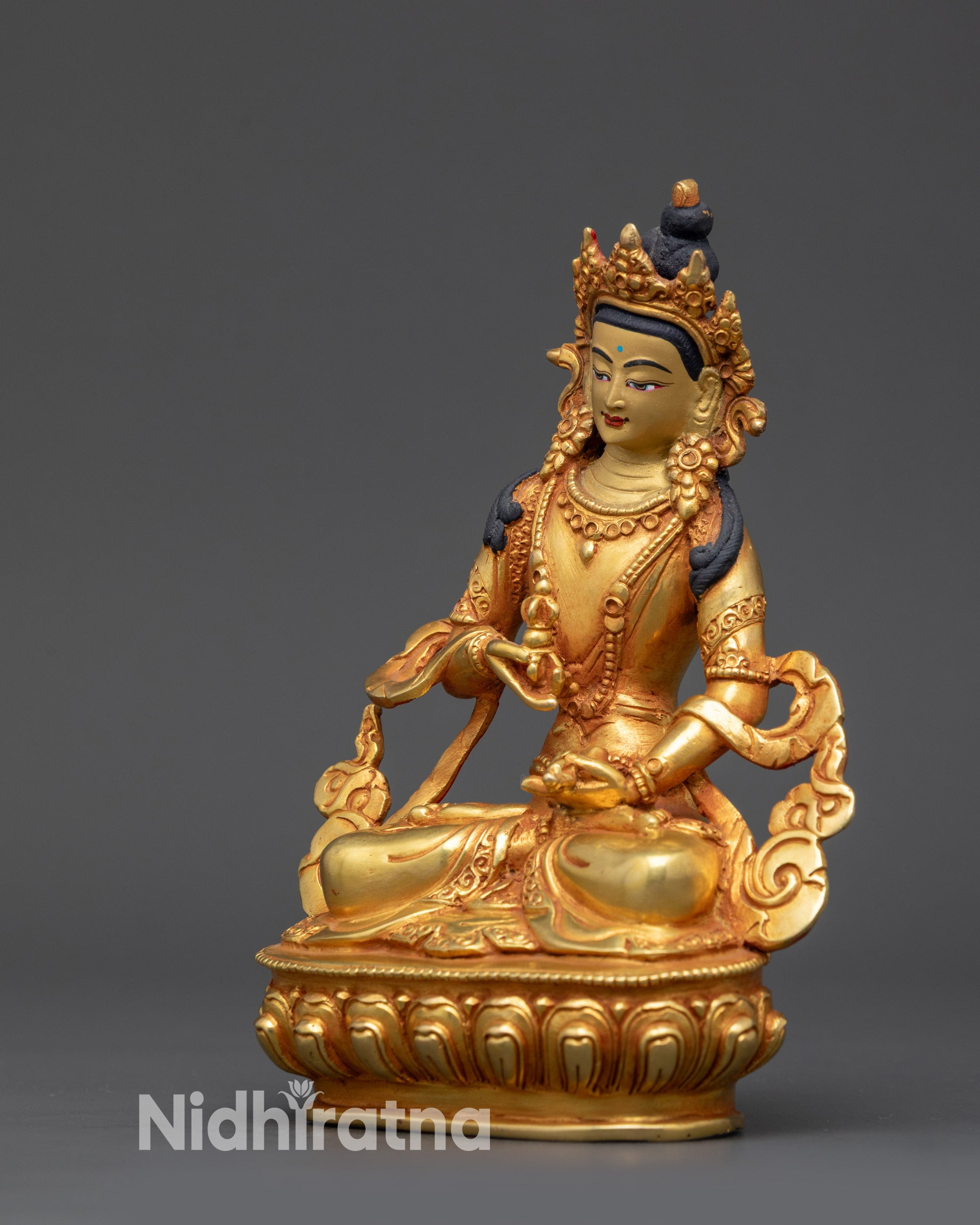 Handmade Dorje Sempa Statue | Vajrasattva Idol for Meditation Rituals