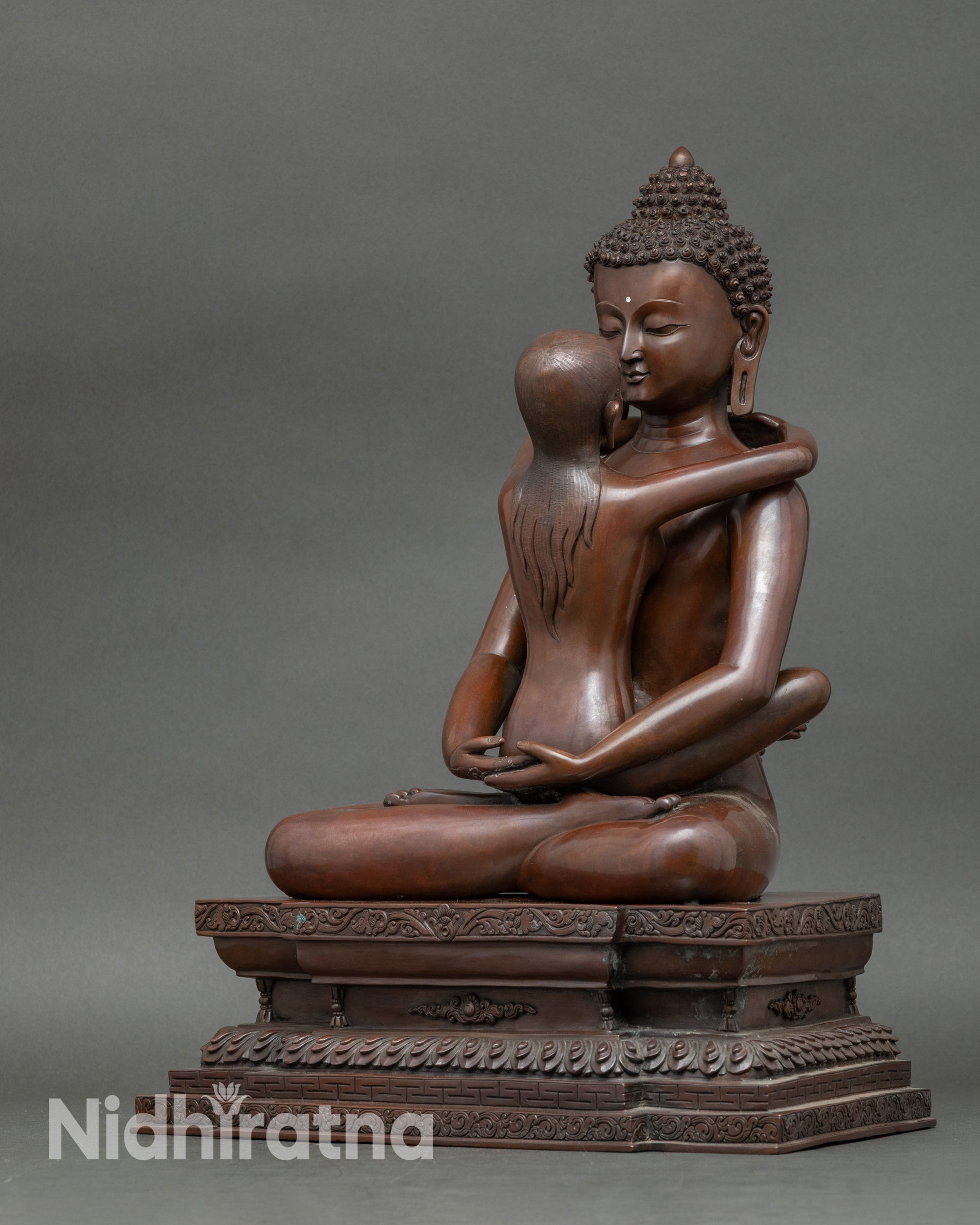 Samantabhadra Meditation Statue | Traditional Buddhist Idol