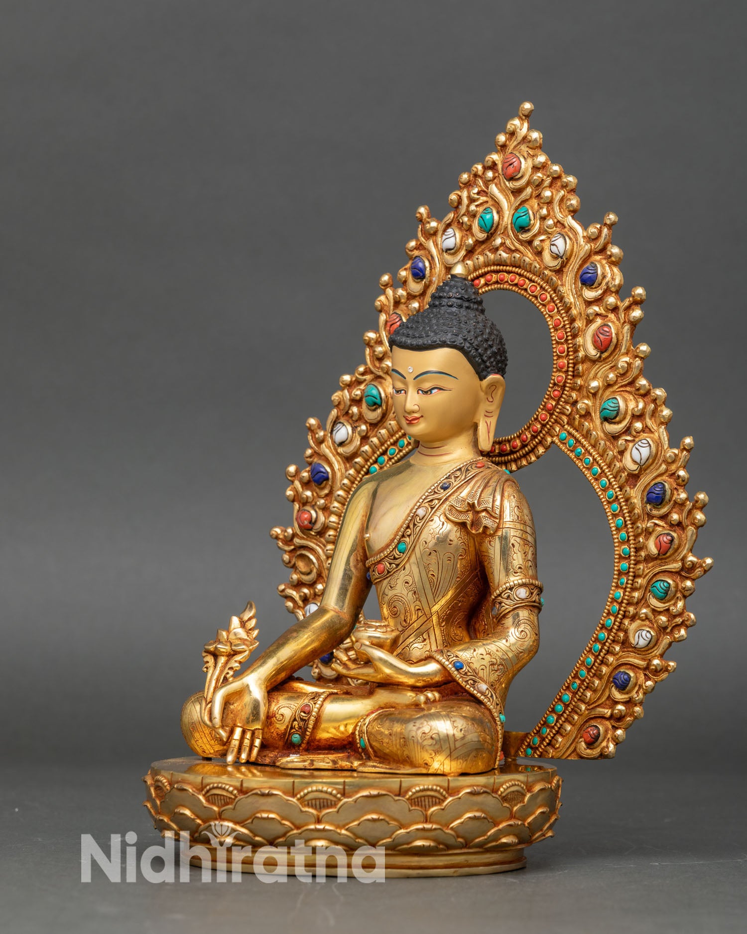 Medicine Buddha Statue | Buddhist Spiritual Home Decor