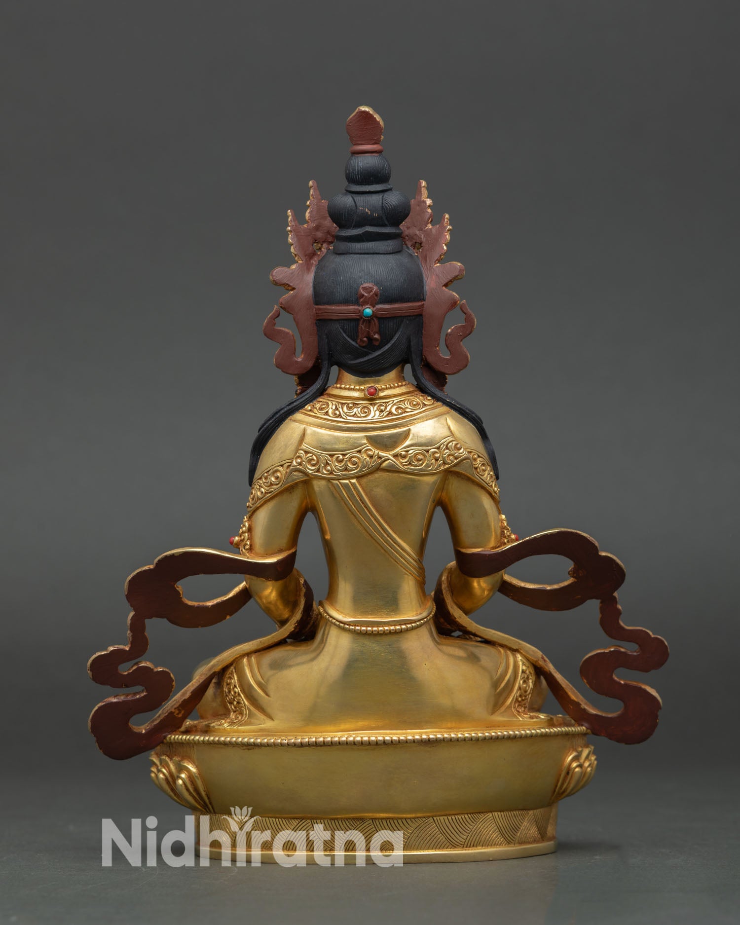 Three Long Life Set – Handmade Buddhist Sculpture from Nepal