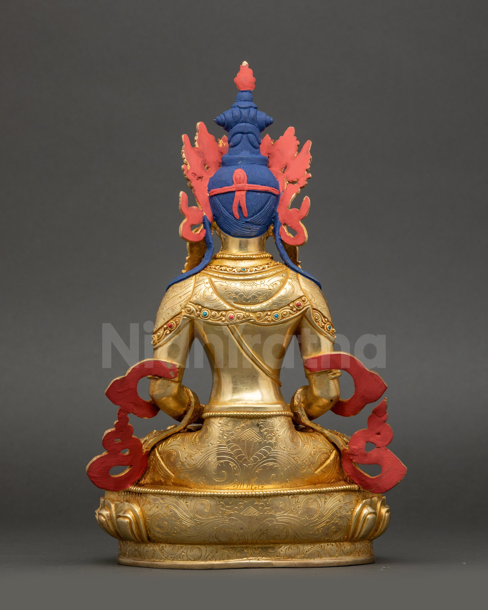 Traditional Amitayus Buddha Statue for Compassionate Blessing
