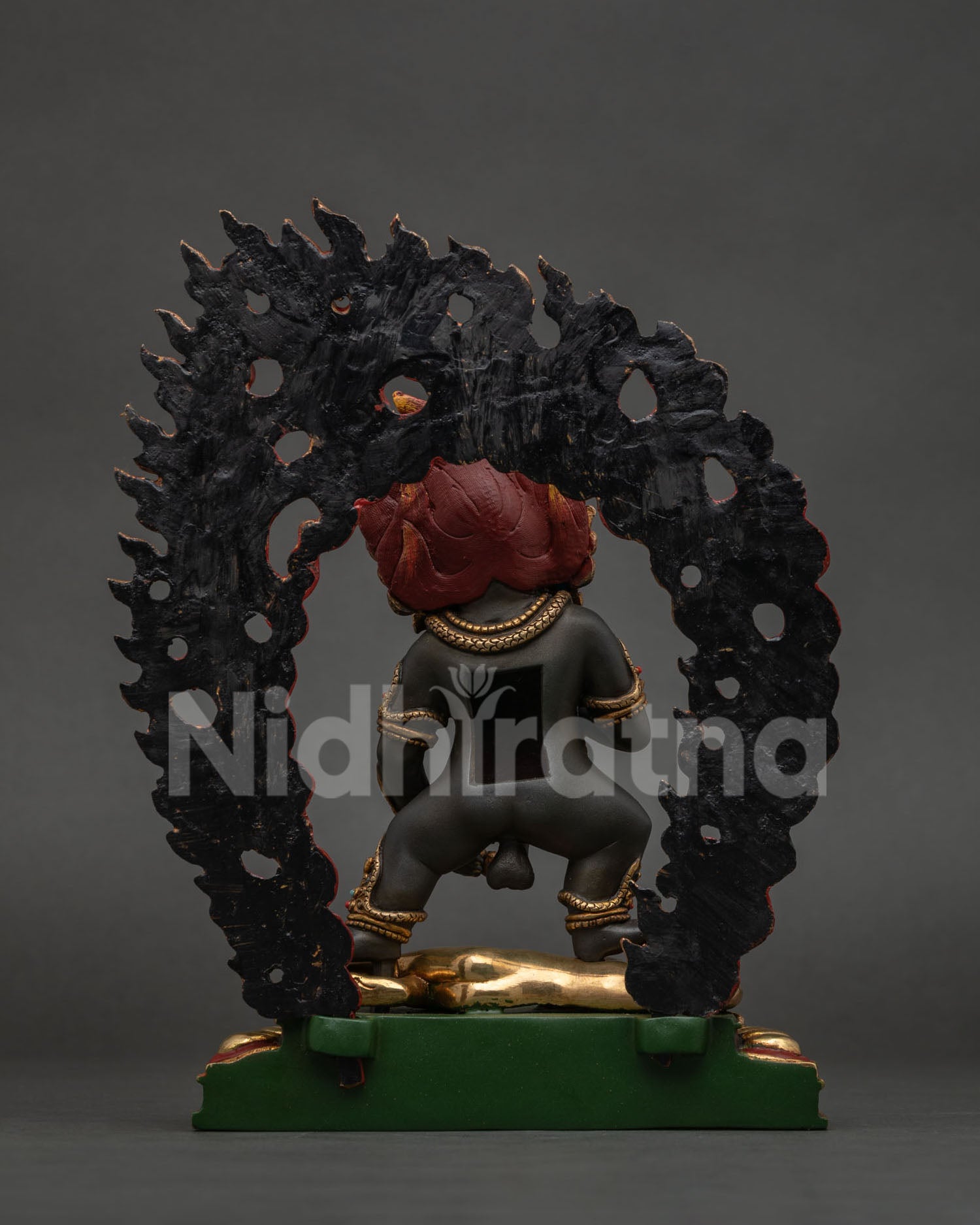 Black Dzambhala Statue