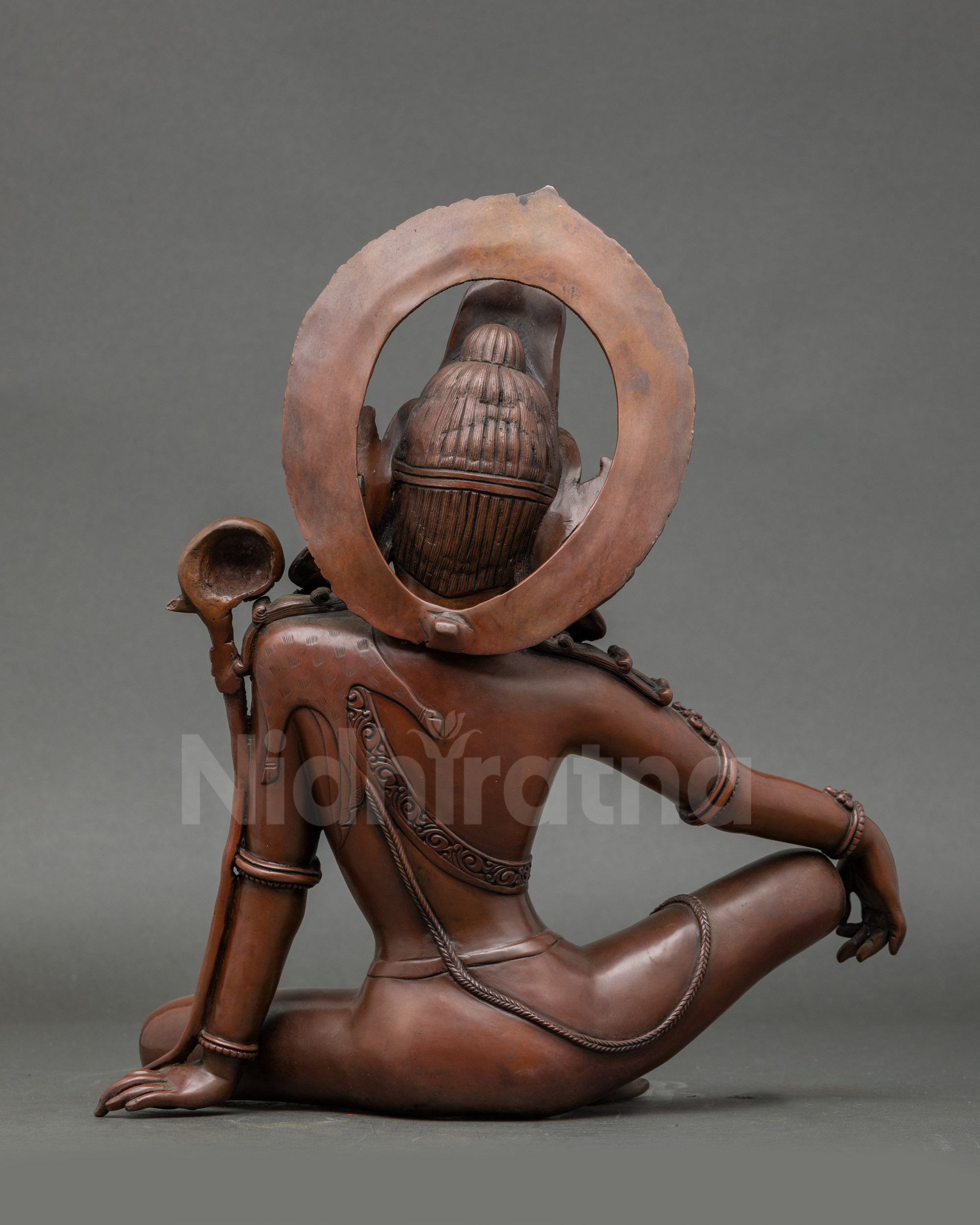 Handcrafted Two Arm Chenrezig Statue for Inner Peace