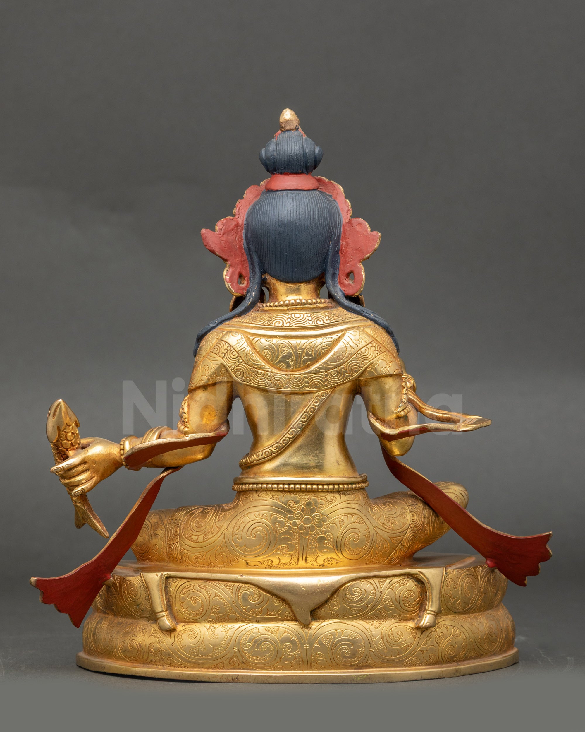 Handmade Set of Tilopa and Naropa Statue for Spiritual Practice