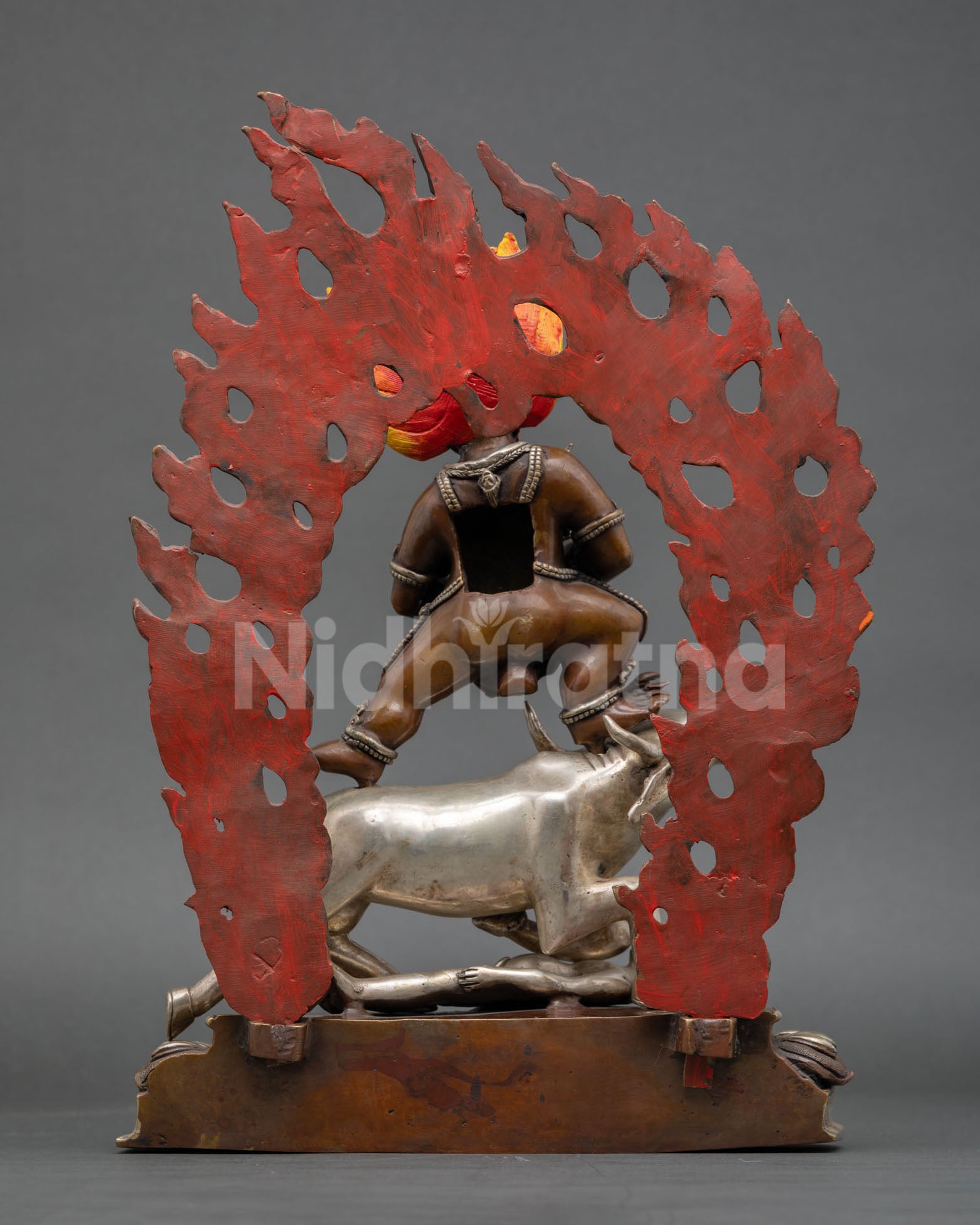 Wrathful Yamantaka Statue | Buddhist Protector Deity