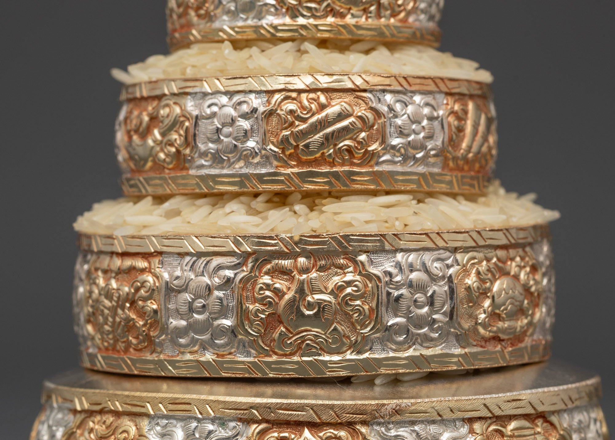 High-Quality Mandala Offering Set | Buddhist Sacred Offering Mandala