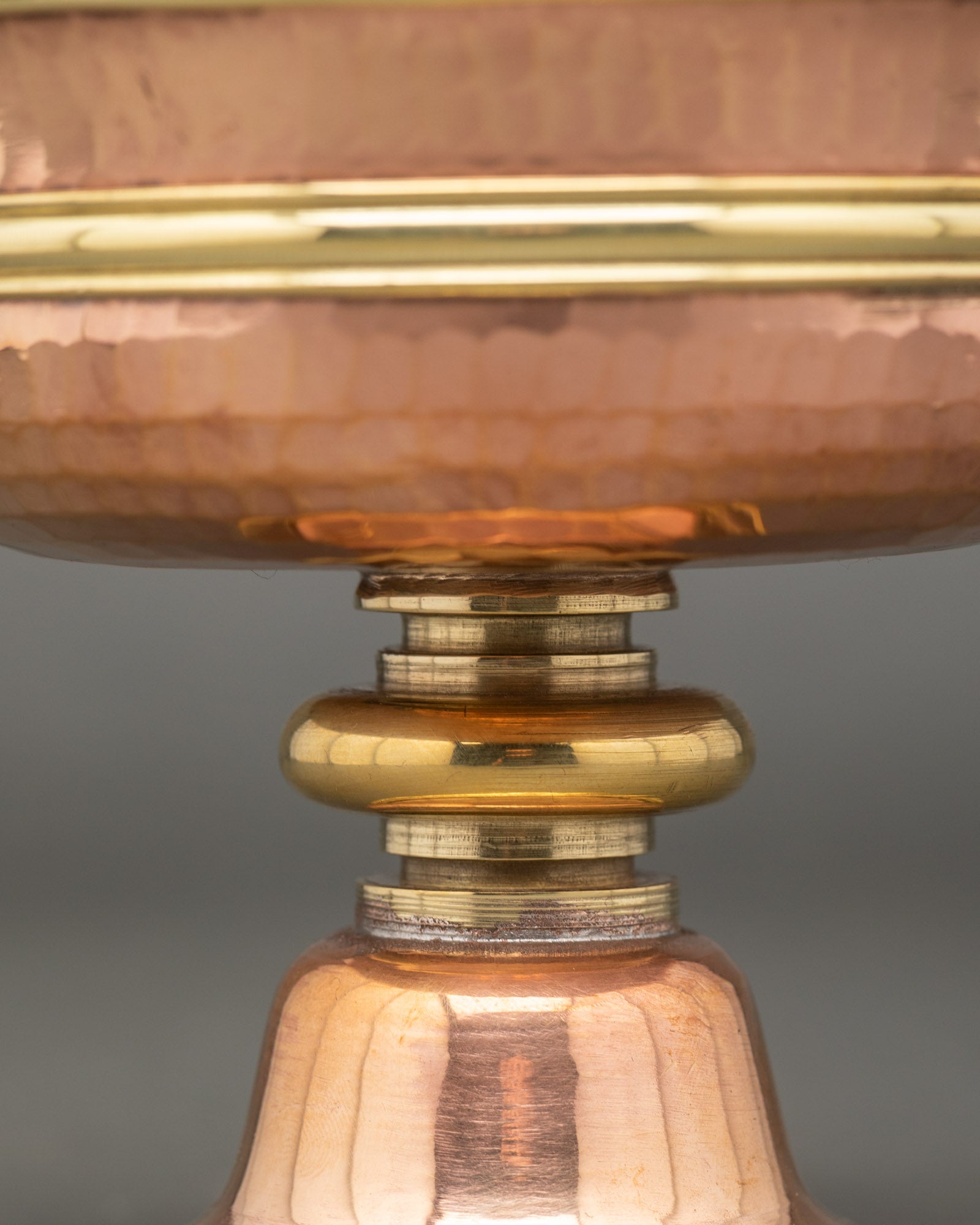 Tibetan Copper Butter Lamps for Puja Ceremonies
