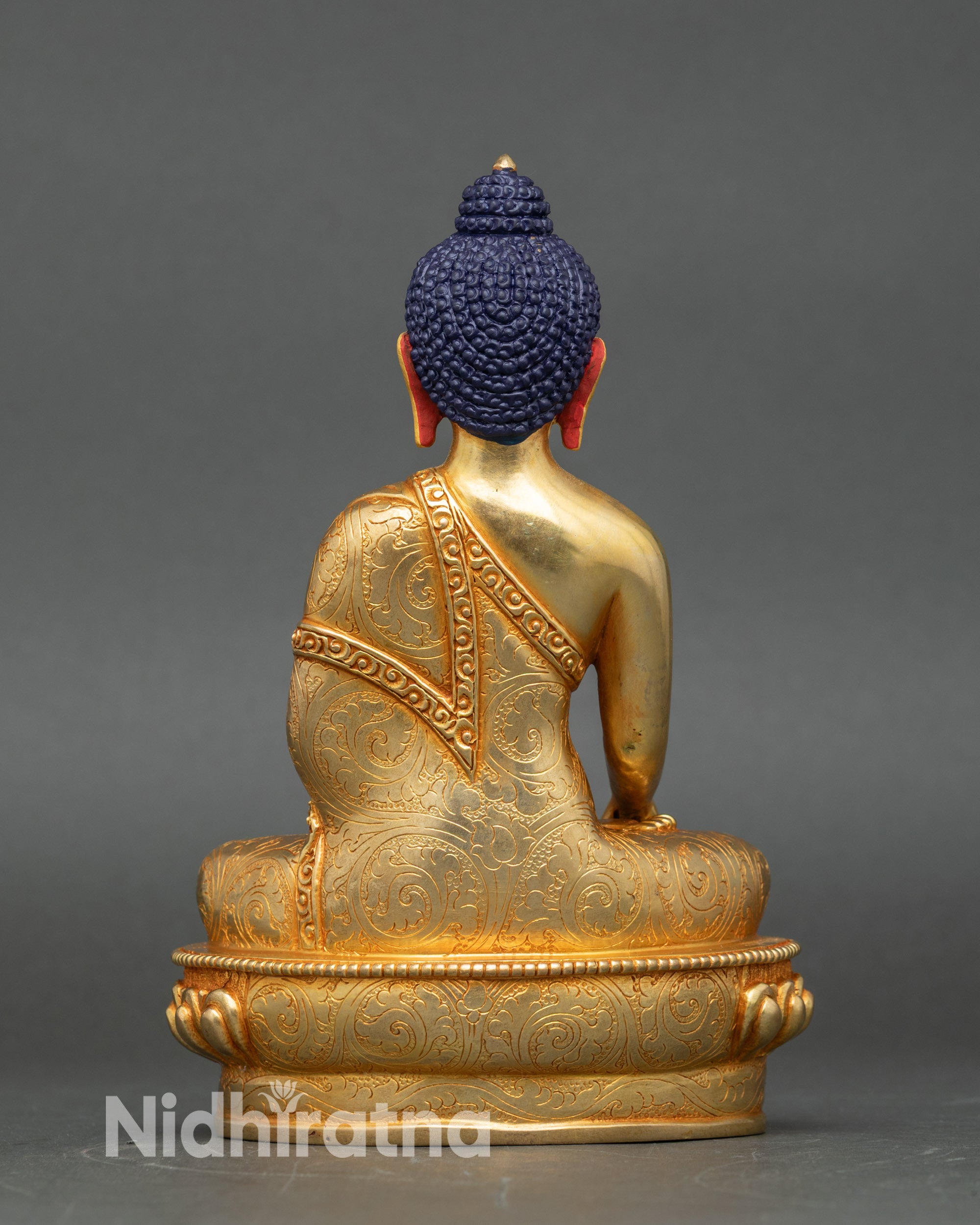 Buddha Statue | Nepalese Copper Sculpture for Meditation