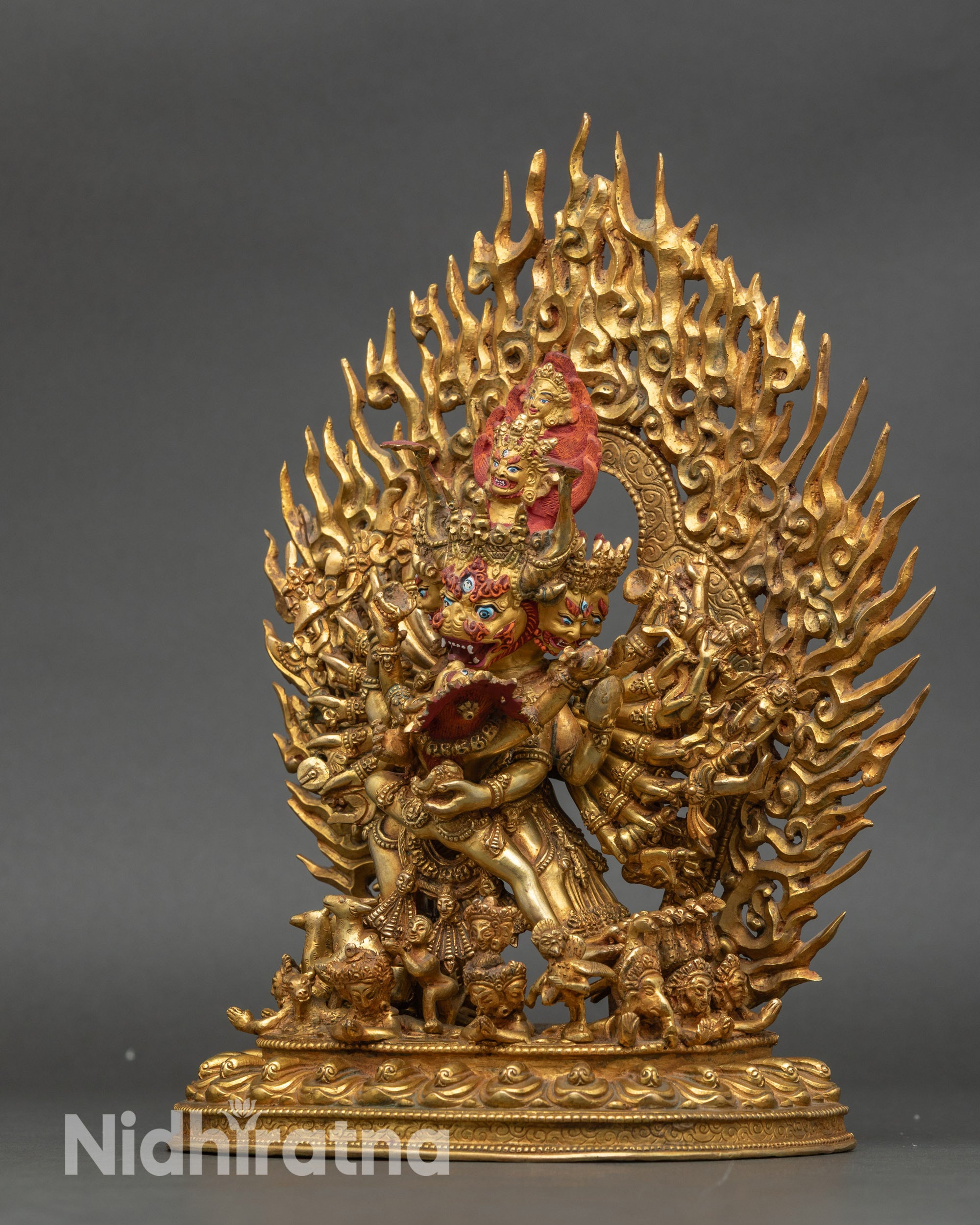 Yamantaka Statue- Wrathful Deity Destroyer of Death