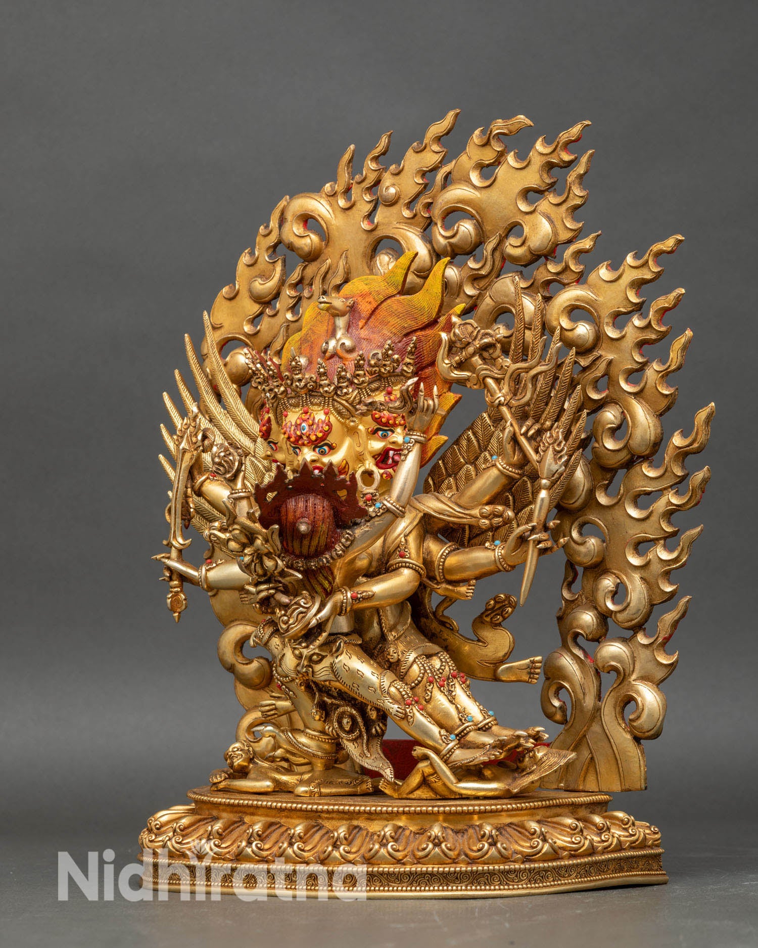 Hayagriva Sculpture | Himalayan Deity for Spiritual Clarity