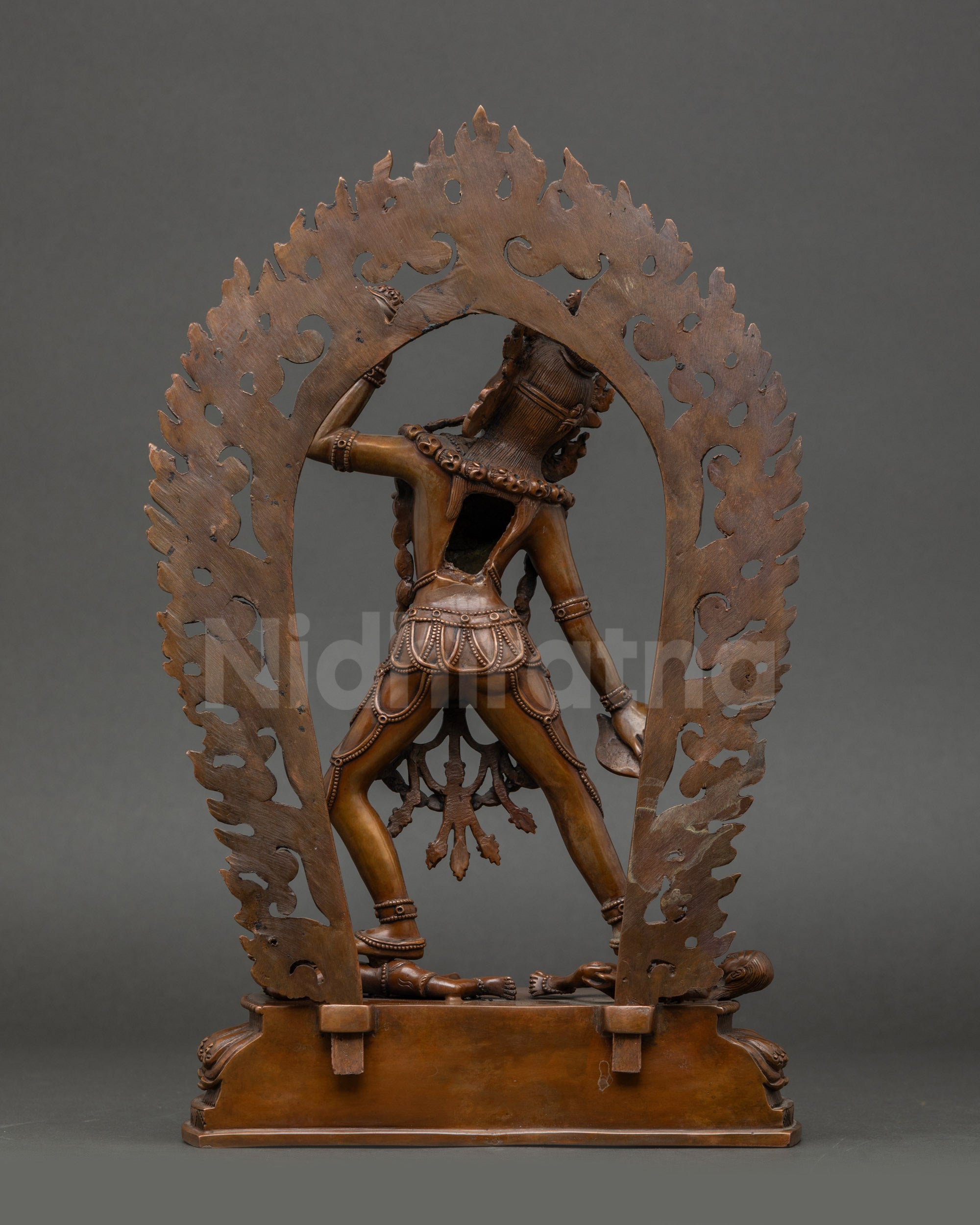 Oxidized Vajrayogini Dakini Sculpture for Spiritual Awakening