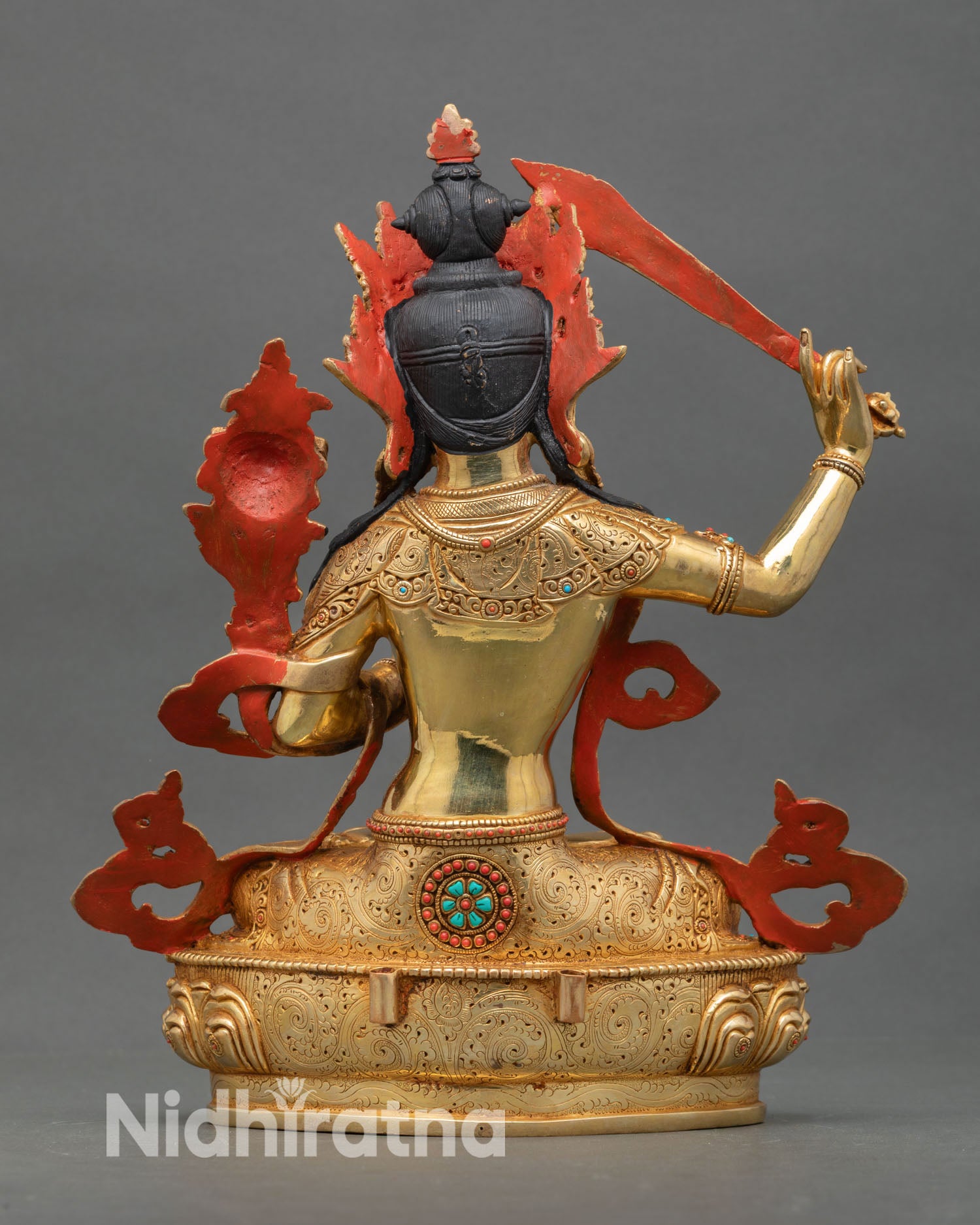 Manjushri Sculpture | Bodhisattva of Wisdom