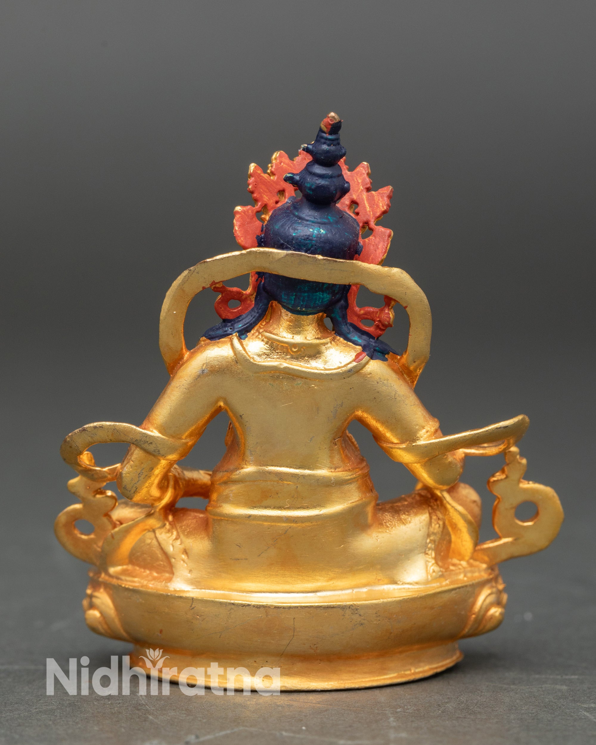 Dzambhala Wealth God for Temple Shrine | Sacred Sculpture