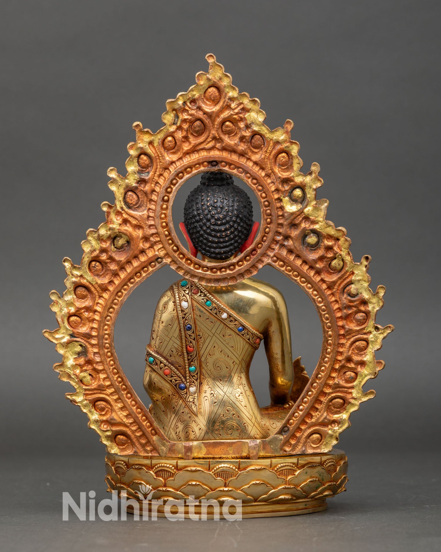 Three Buddha Sculpture Set – Handmade Meditation Altar Figures