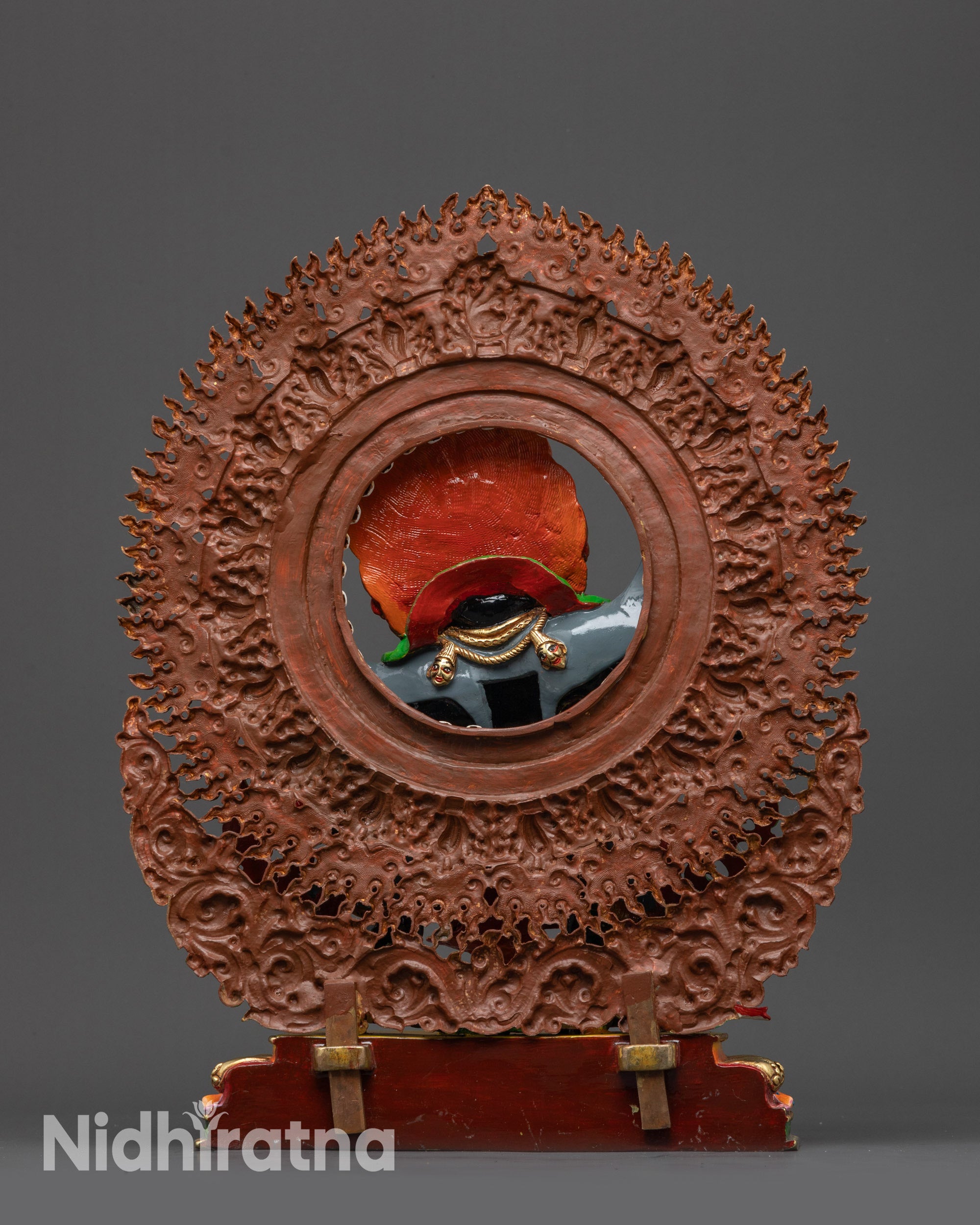 Six Armed Mahakala Statue