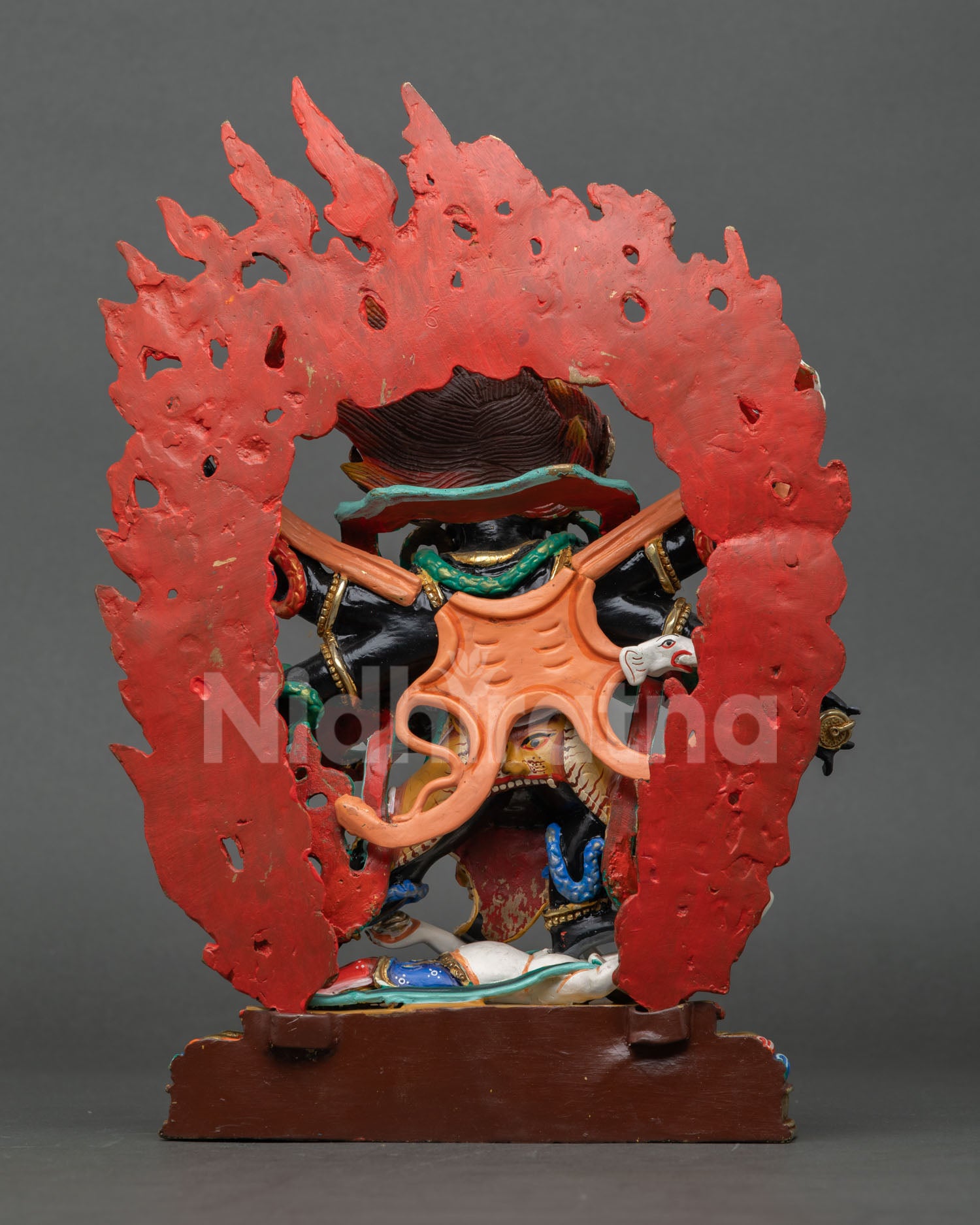Six Armed Mahakala Statue