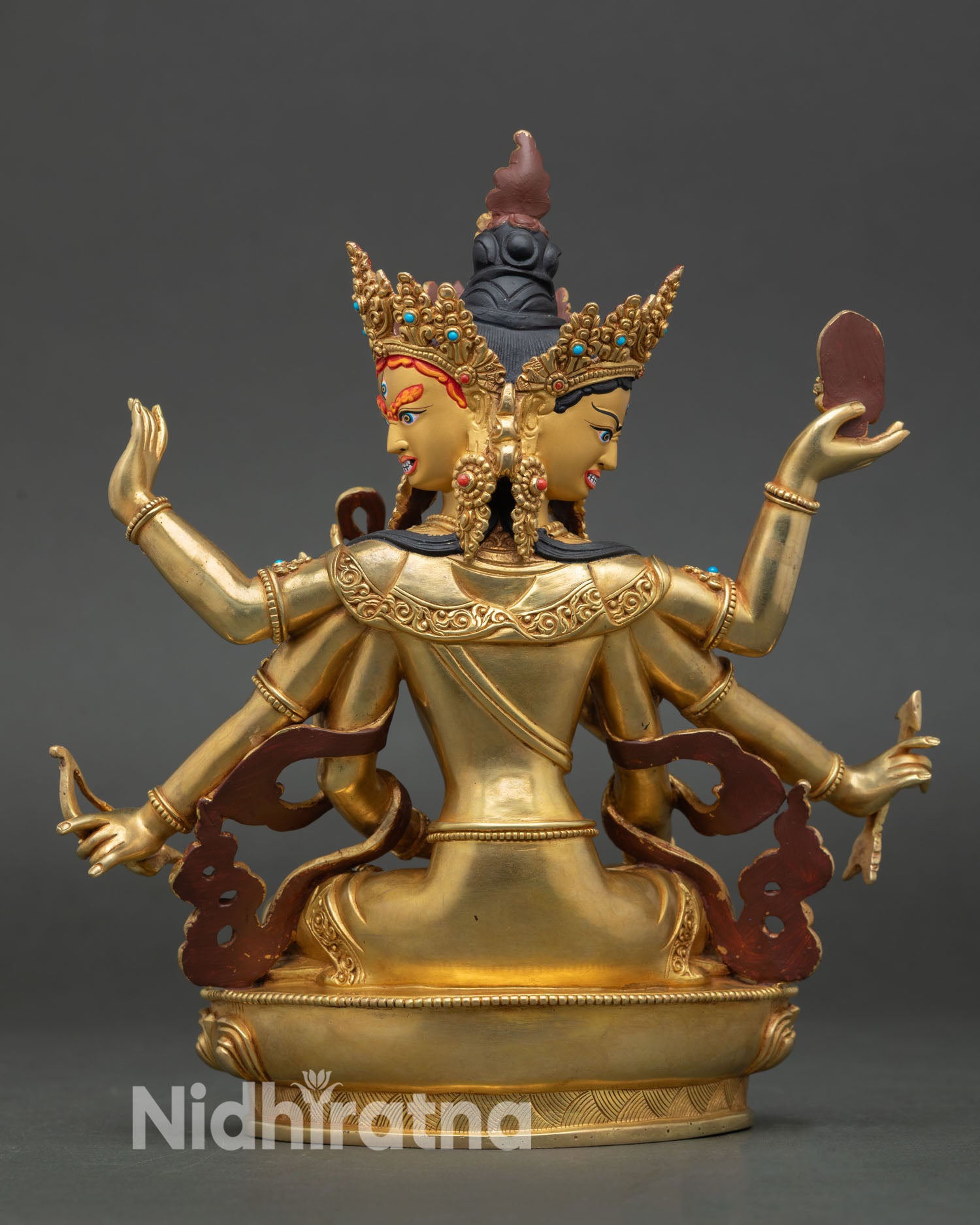 Three Long Life Set – Handmade Buddhist Sculpture from Nepal