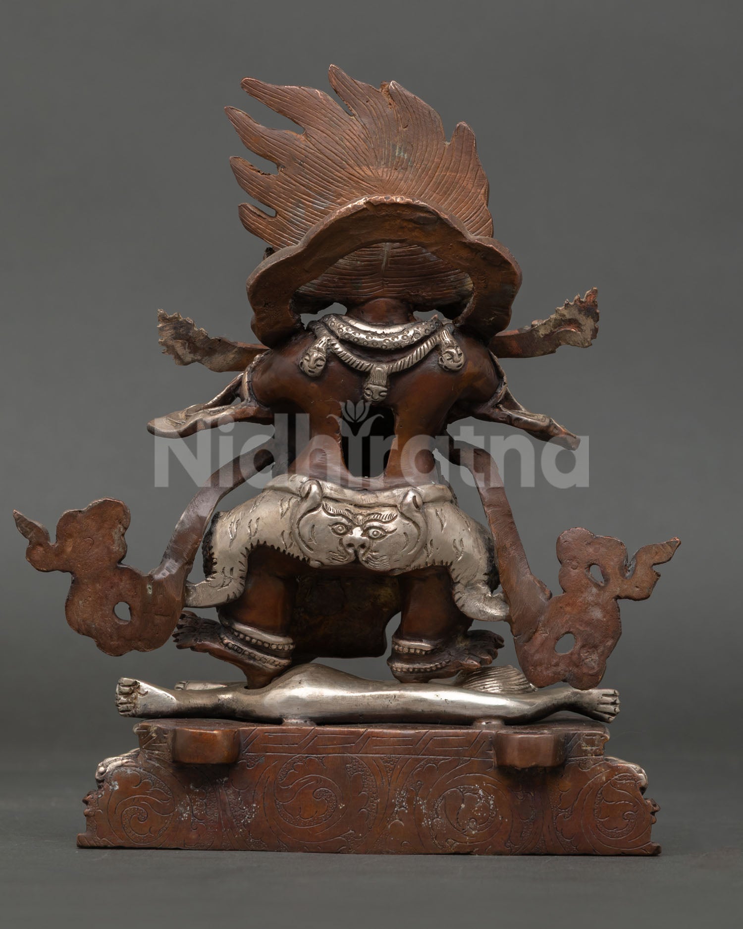 Buddhist Shakya Mahakala Statue | Handmade in Nepal