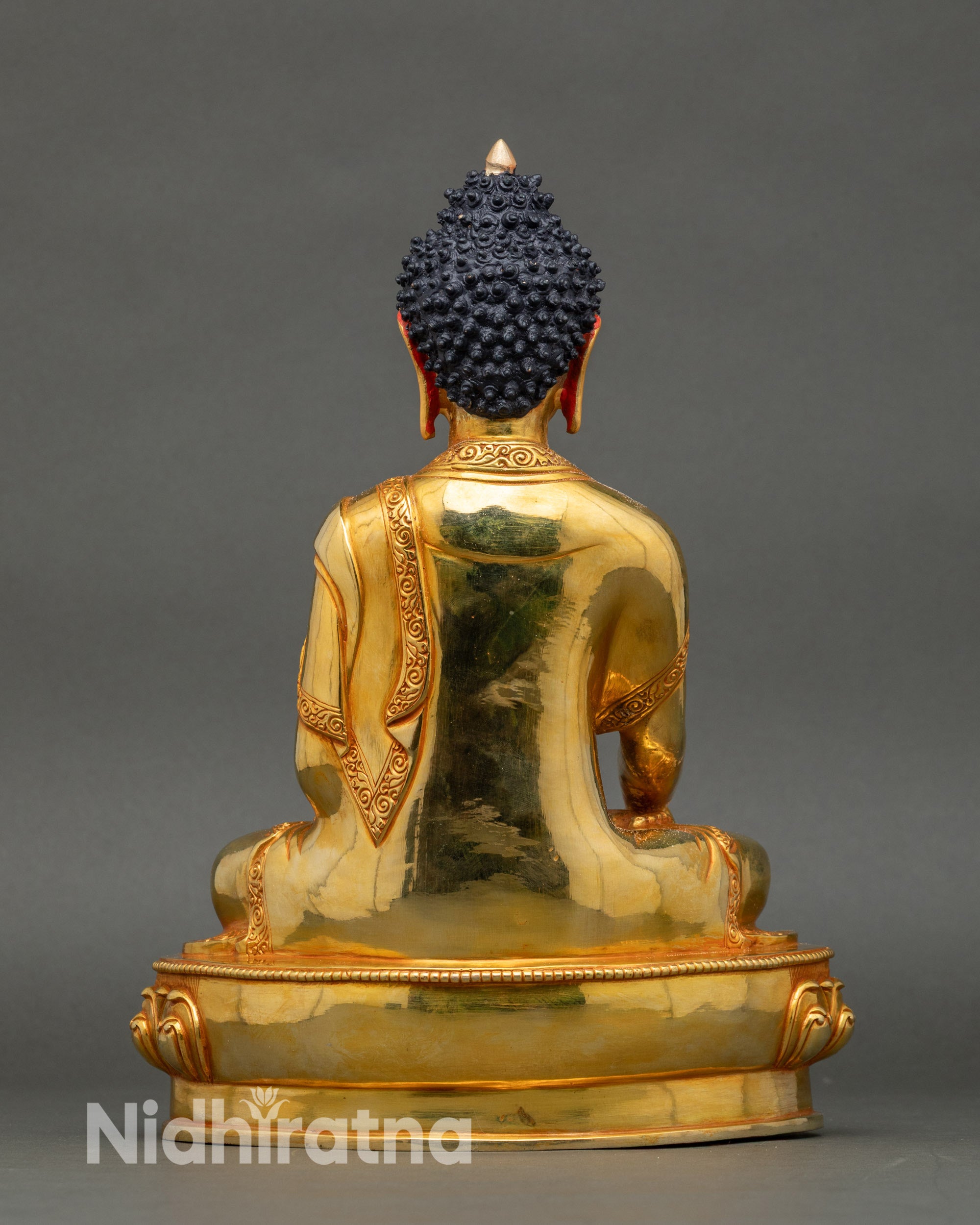 Lord Buddha Statue | Handcrafted Copper Sculpture from Nepal