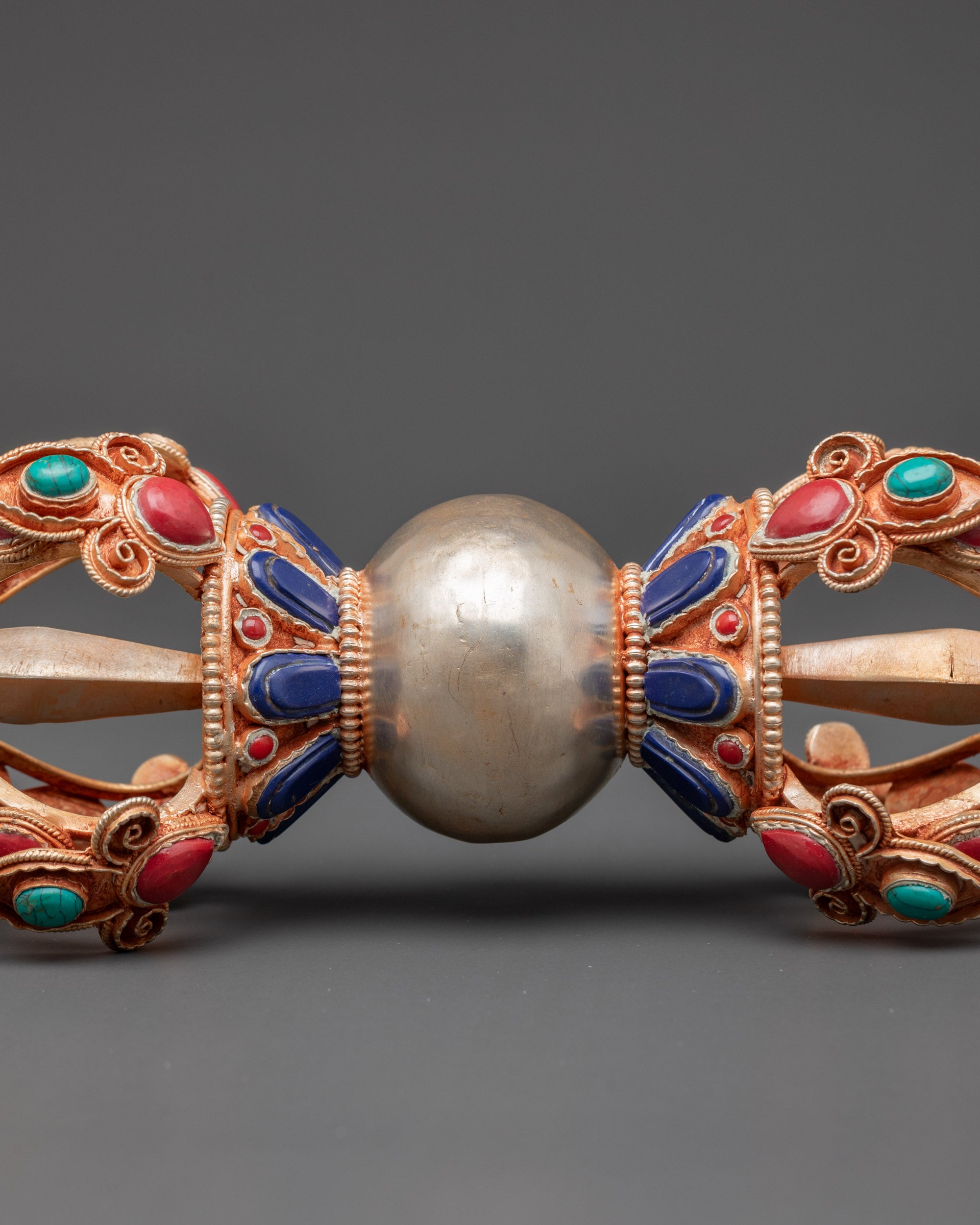 Traditional Tibetan Vajra | Ceremonial Ritual Object for Meditation