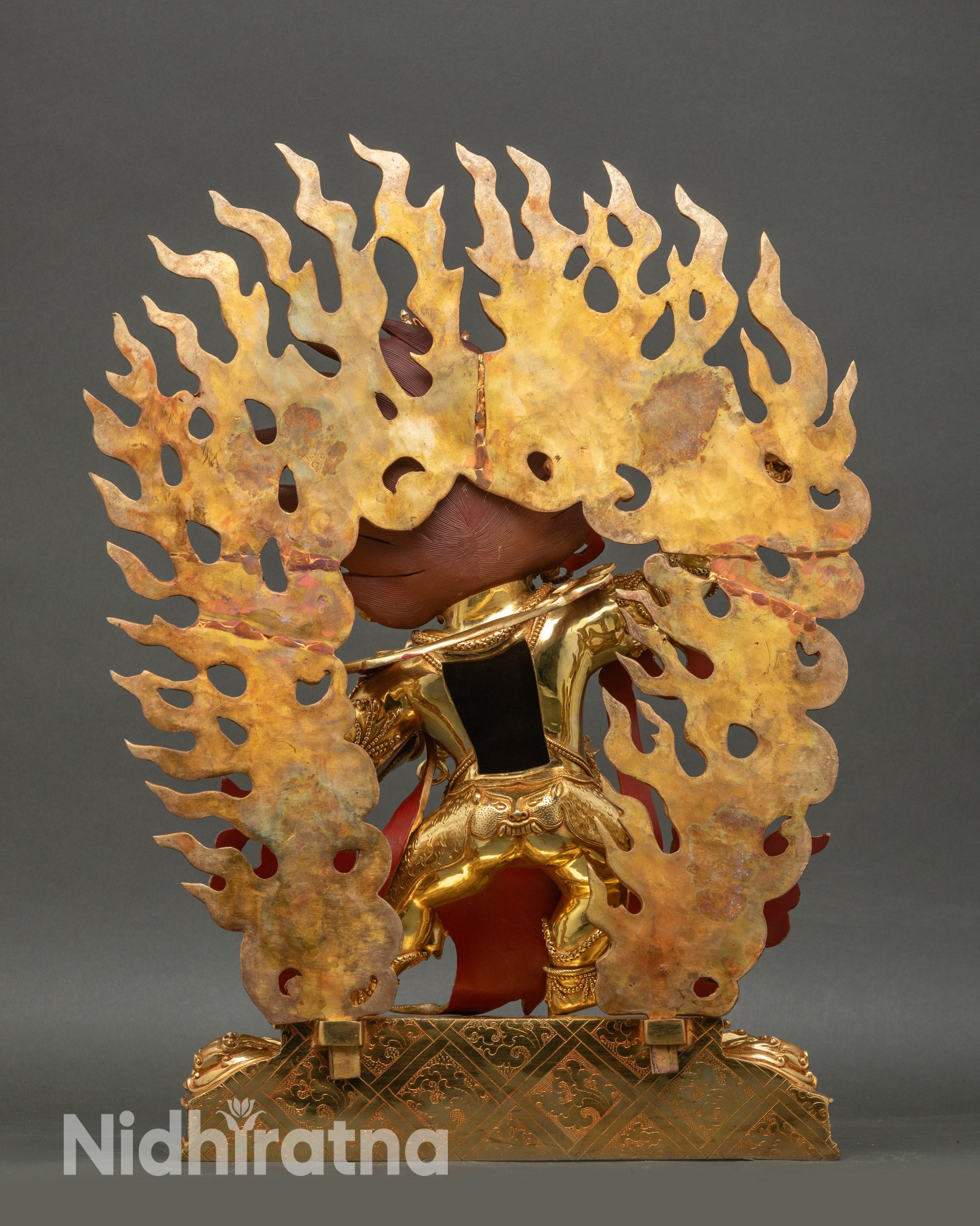 Vajrapani Statue | Handcrafted Himalayan Buddhist Protector Sculpture Nepal