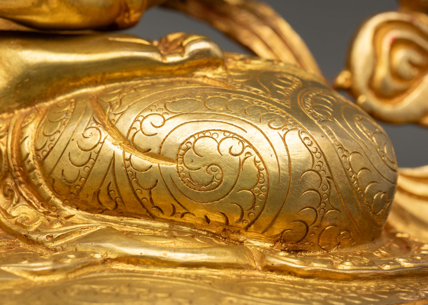 Kshitigarbha Statue | Artisan Crafted Buddhist Altar Sculpture