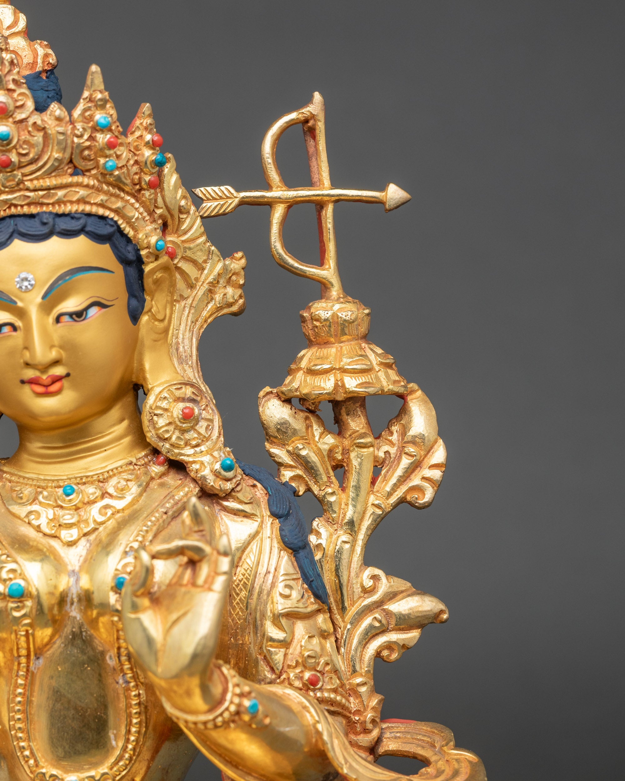 The Twenty-One Emanations of Tara – Complete 21 Tara Statue Set
