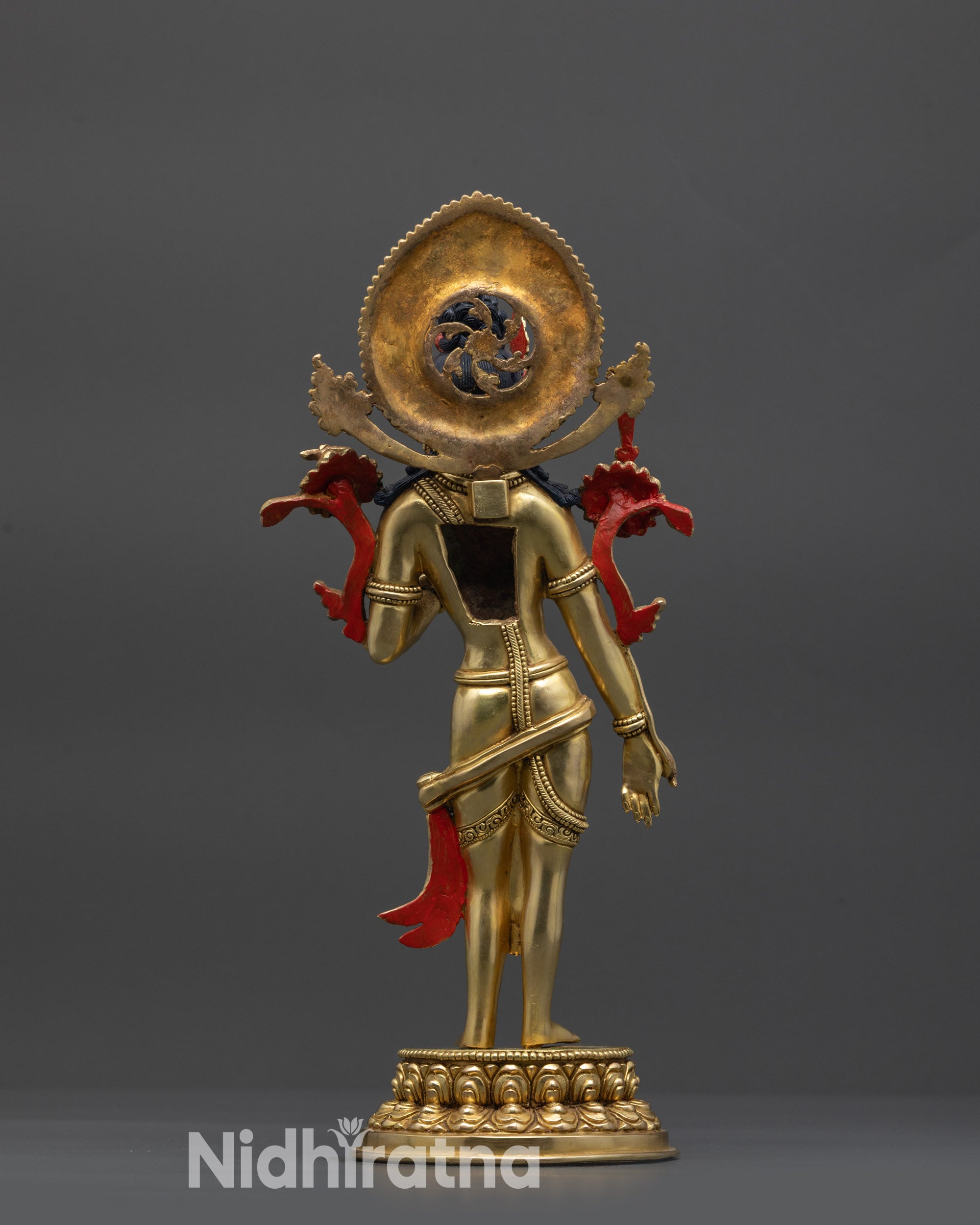 Eight Bodhisattvas Statue Collection | Traditional Nepalese Artistry