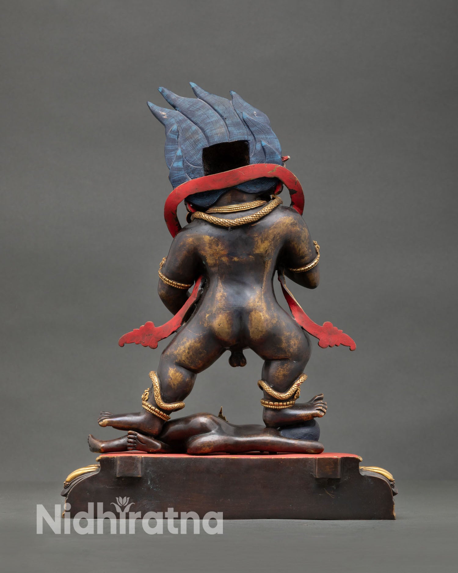 Black Dzambhala – Buddhist Sculpture for Spiritual Decor
