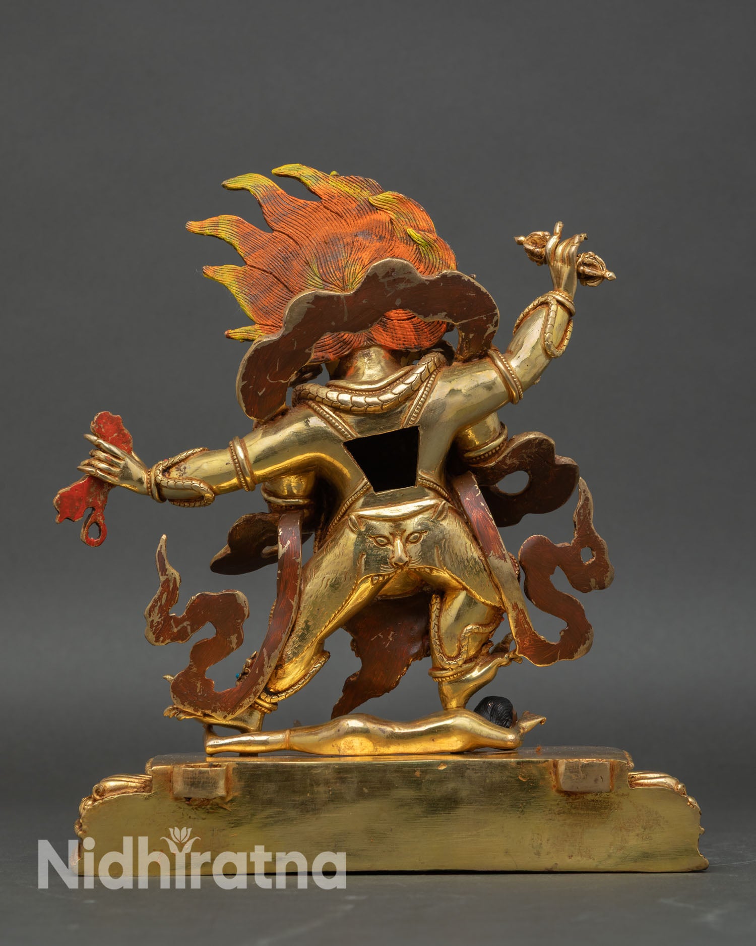 Four-Armed Vajrapani Statue | Symbol of Power & Protection