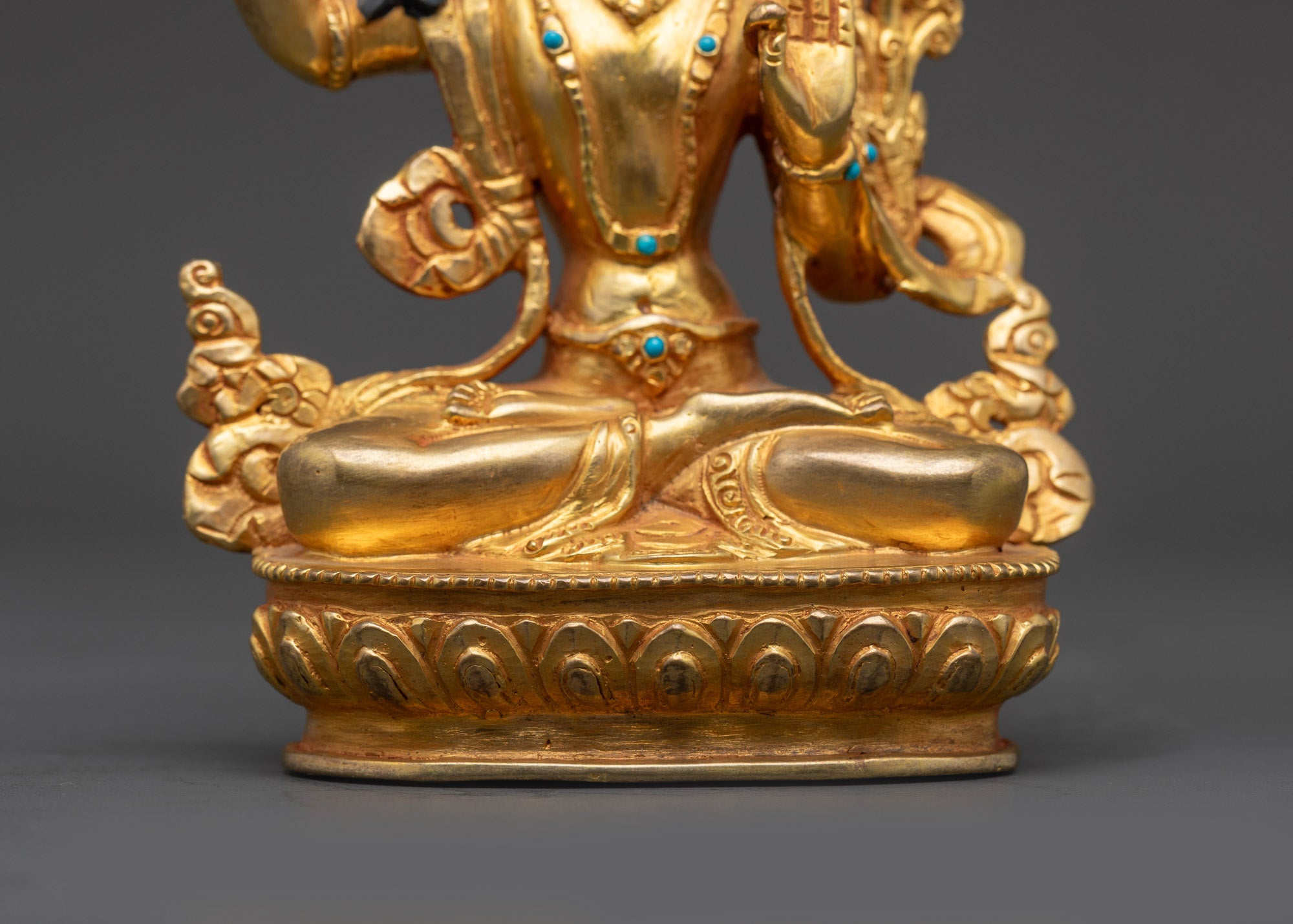 Bodhisattva Manjushri Statue | Sacred Wisdom Sculpture for Meditation