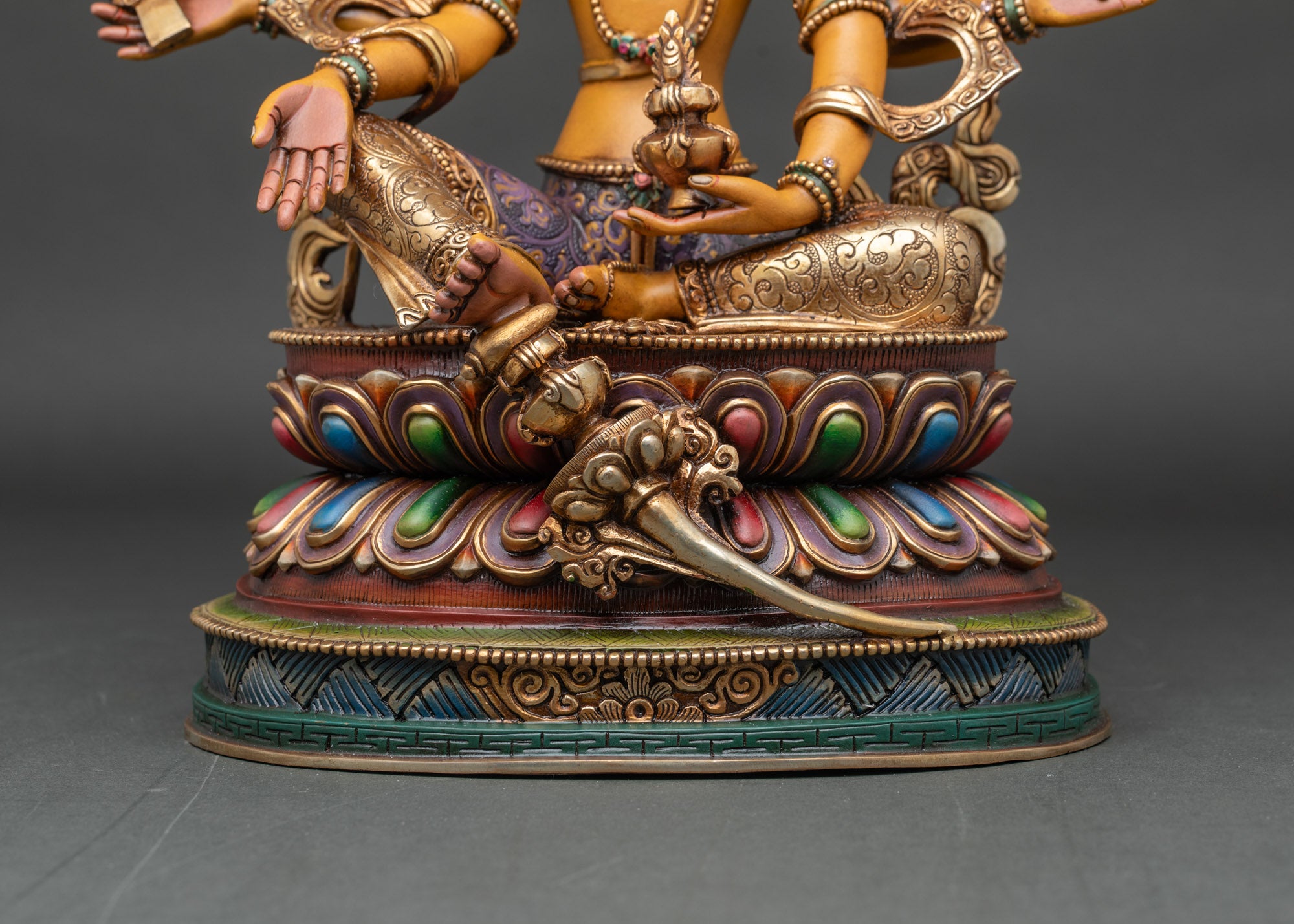 Sacred Vasudhara Statue - Goddess of Prosperity and Blessings