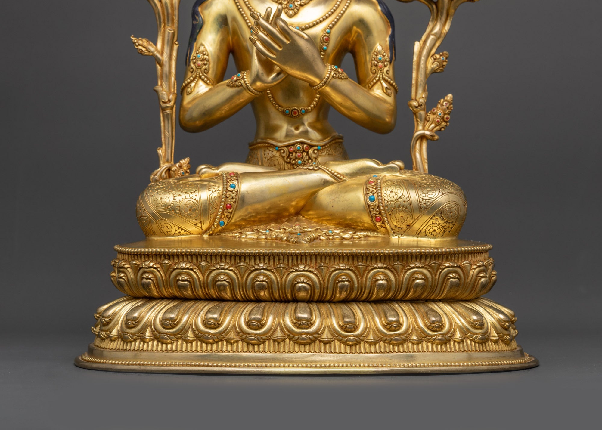 Illuminate Wisdom with Handcrafted Manjushri Statue | Nepalese Artwork