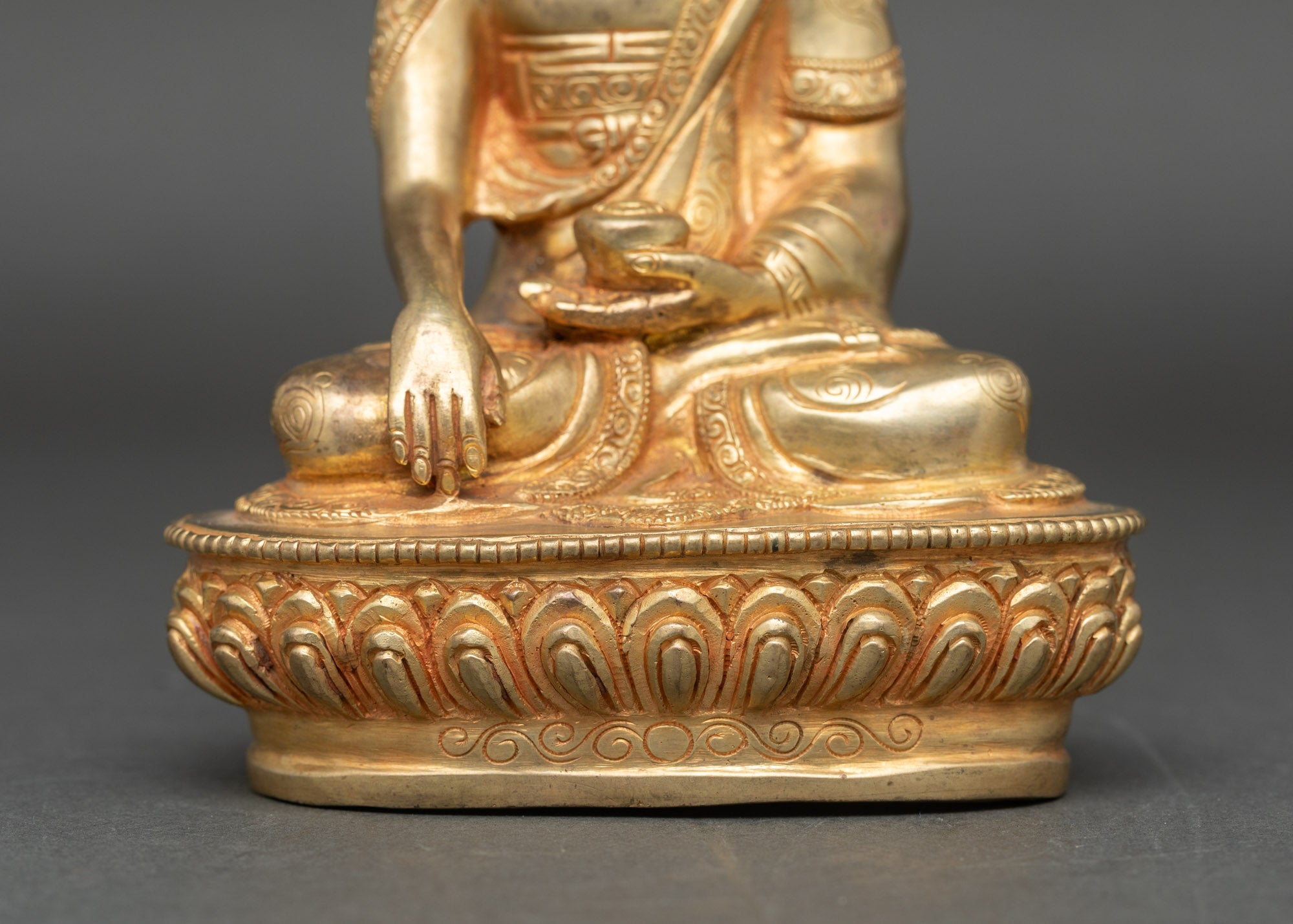 Buddha Shakyamuni Statue | Artisan-Made Copper Ritual Buddha from Nepal