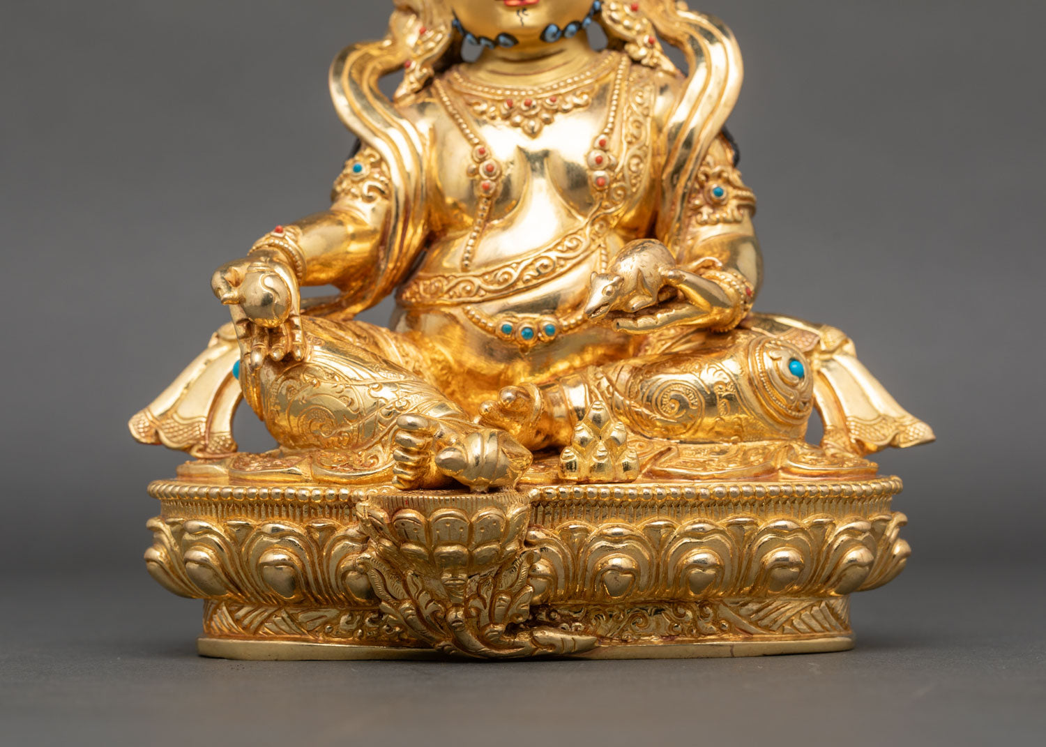 Nepalese Dzambhala | Handcrafted Wealth Deity Sculpture