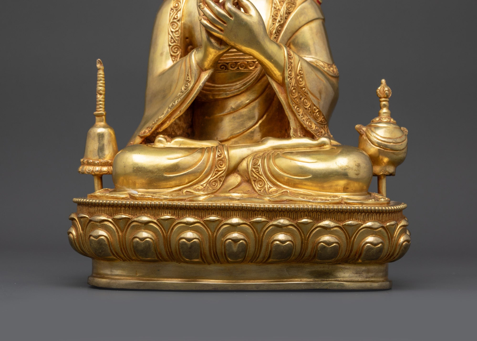 Enlightened Master Dipankara Atisha Sculpture | Nepalese Buddhist Art