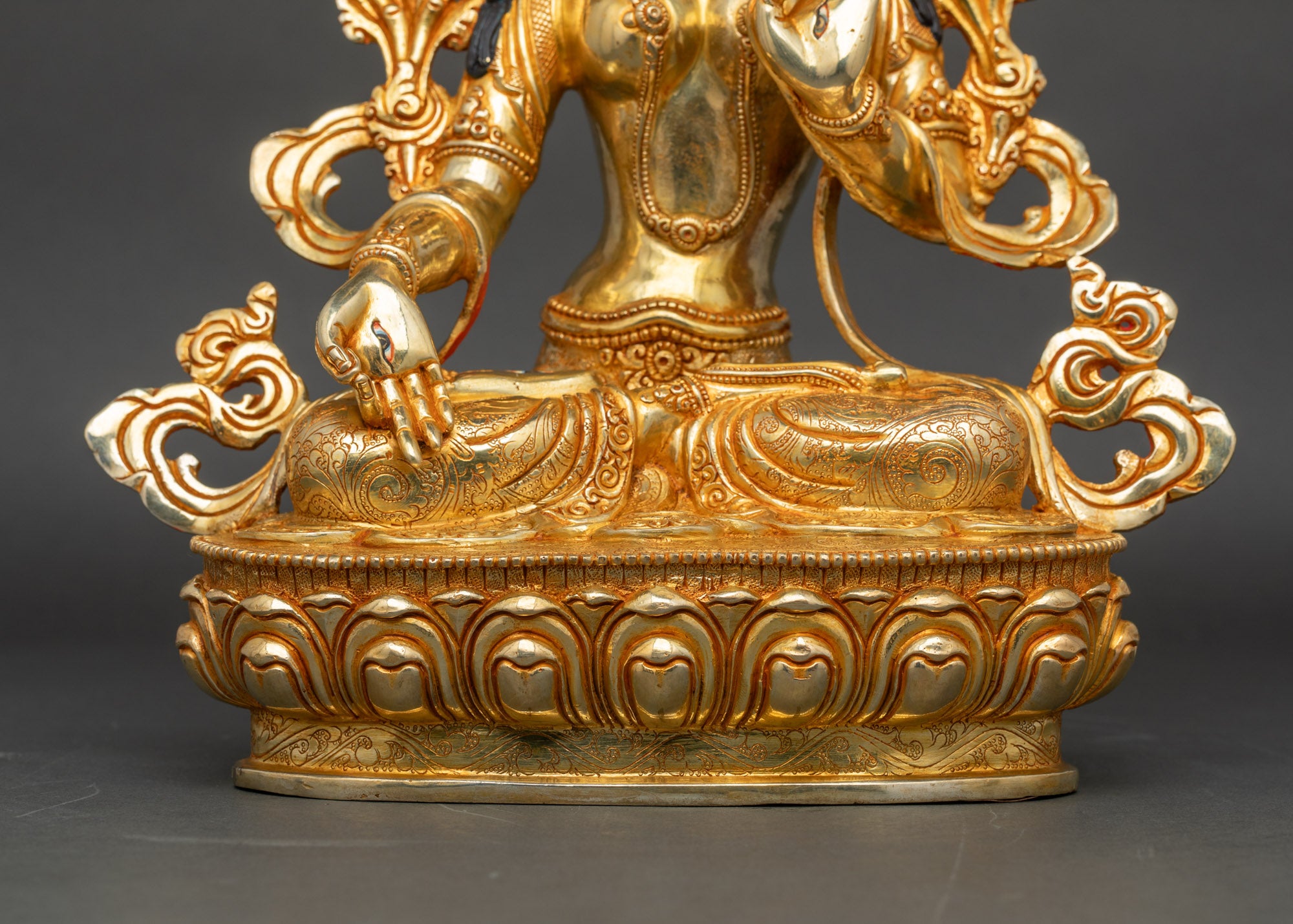 White Tara Statue for Meditation | Handcrafted Nepalese Buddhist Deity