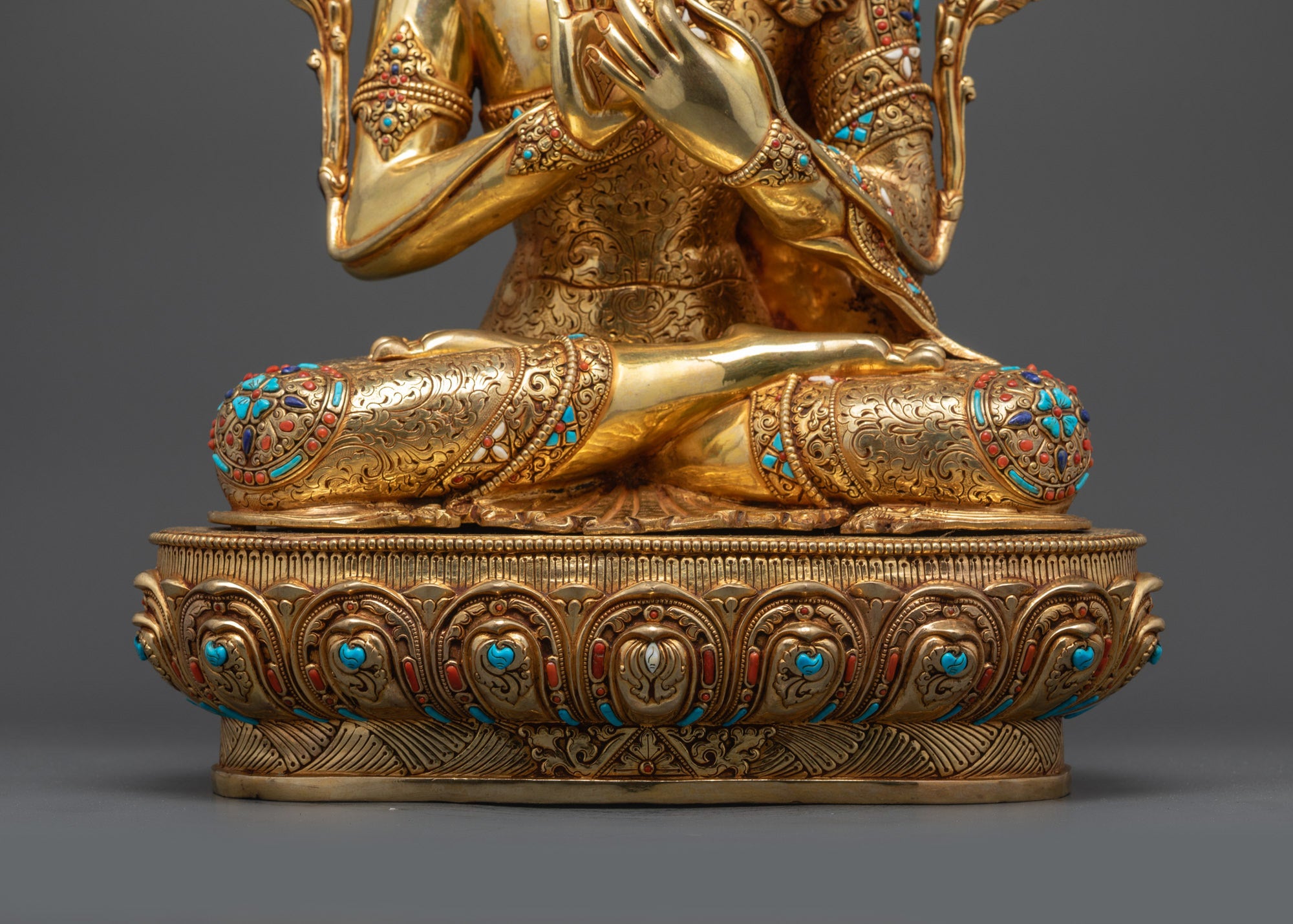 Future Buddha Maitreya Statue | Timeless Nepalese Buddhist Artwork