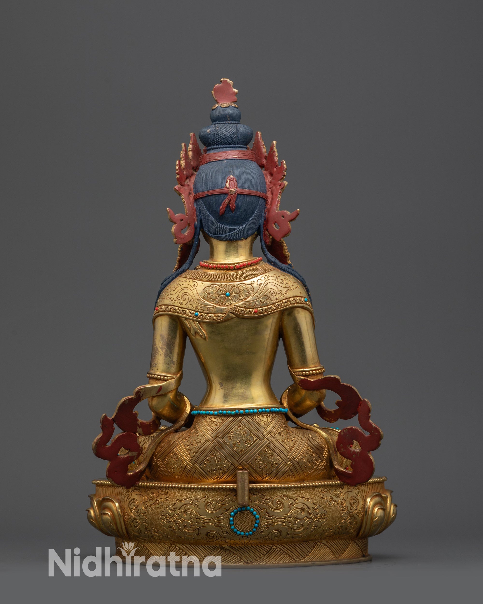 Divine Amitayus Statue | Handcrafted Buddha of Long Life & Wisdom