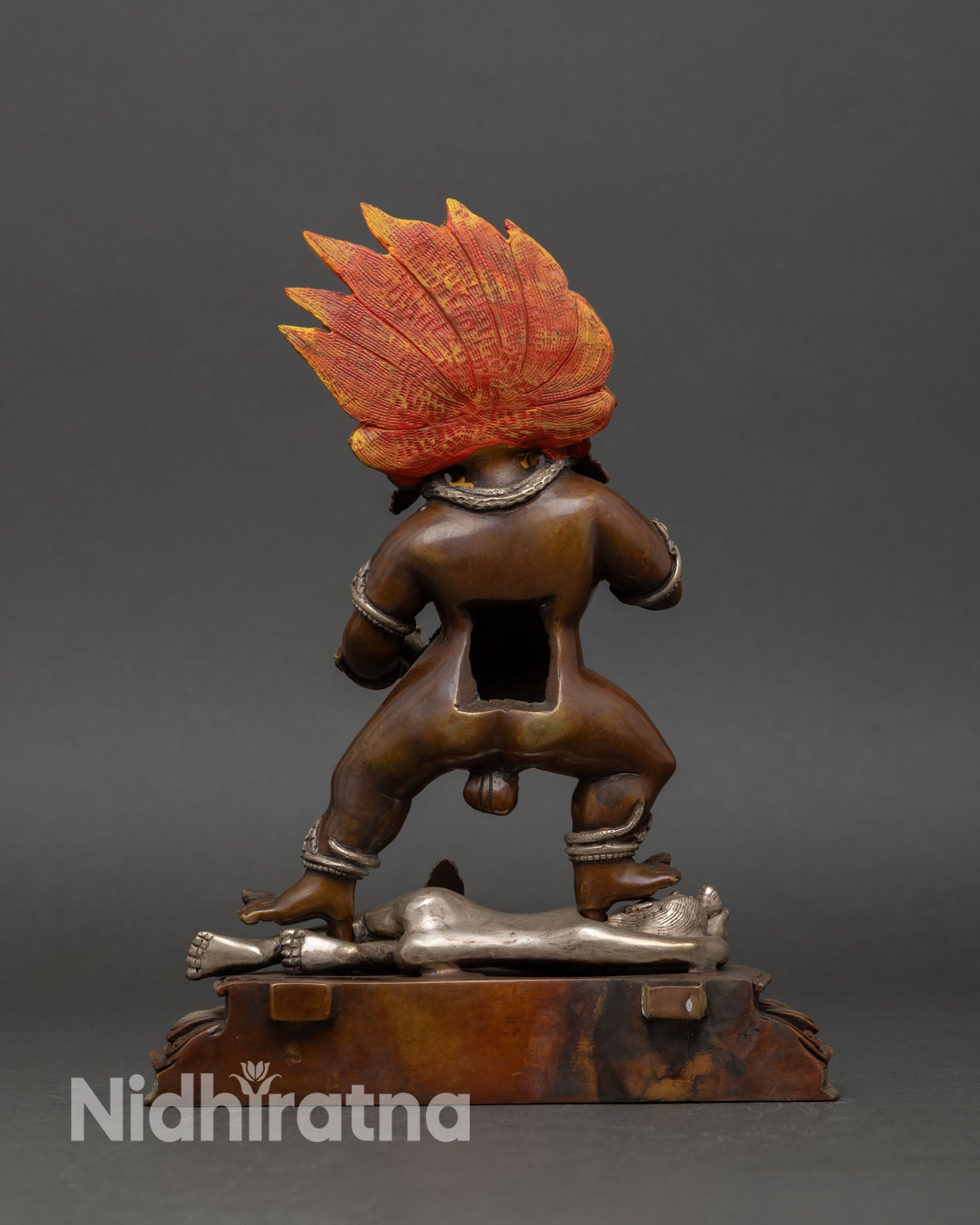 Black Dzambhala Statue | Traditional Nepalese Craftsmanship