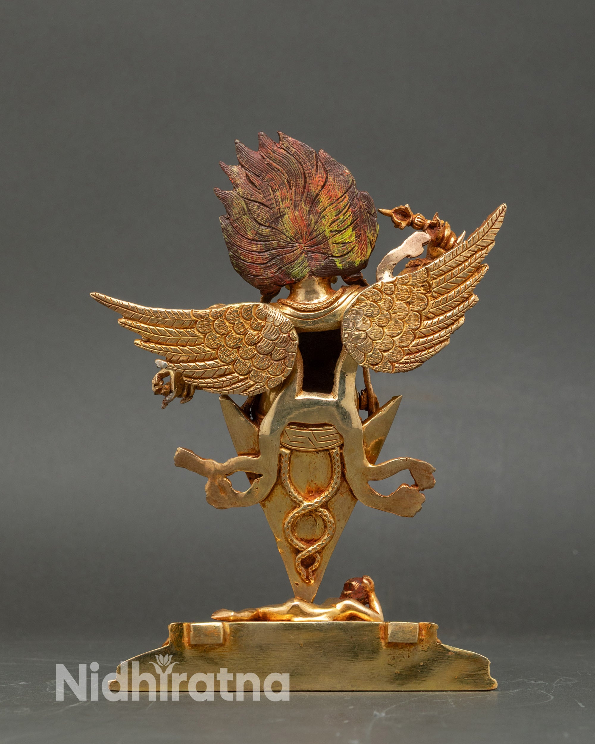 Vajrakilaya Sculpture – Nepalese Protector Deity for Spiritual Obstacles