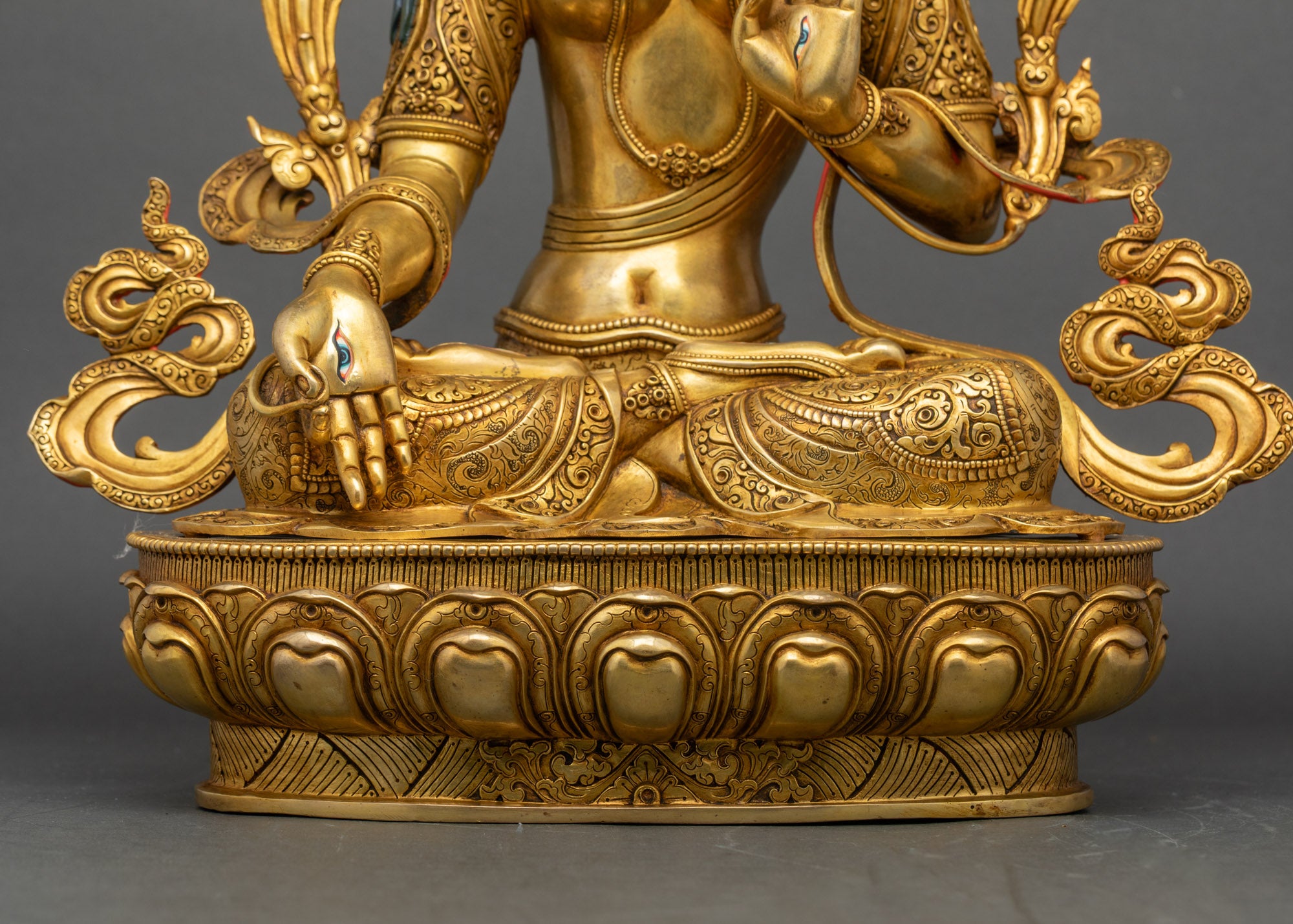 White Liberator Sita Tara Sculpture | Spiritual Protector & Healer