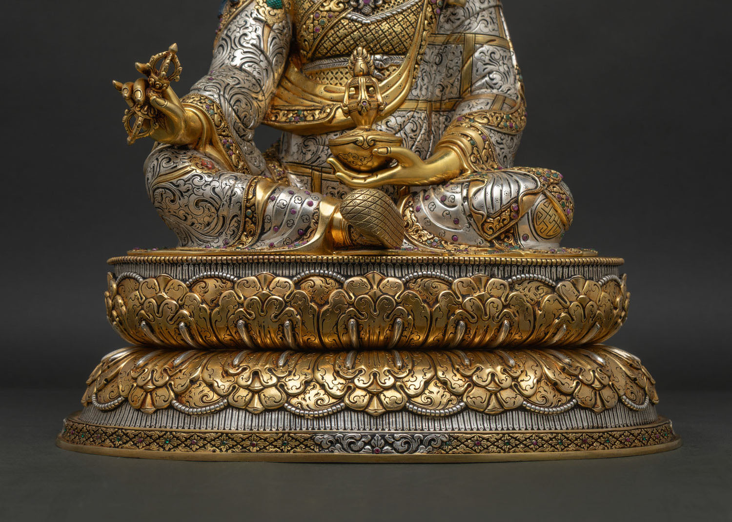 Guru Rinpoche Statue Handcrafted in Nepal | The Second Buddha of Tibet
